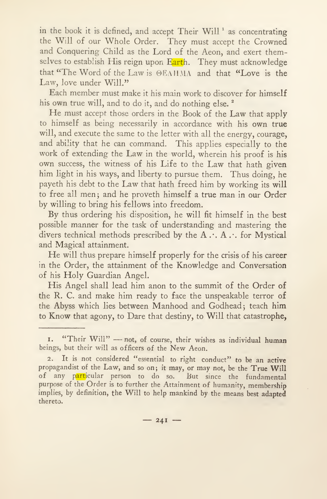 Original scan of Magick in Theory and Practice (Section 3), PDF page 37
