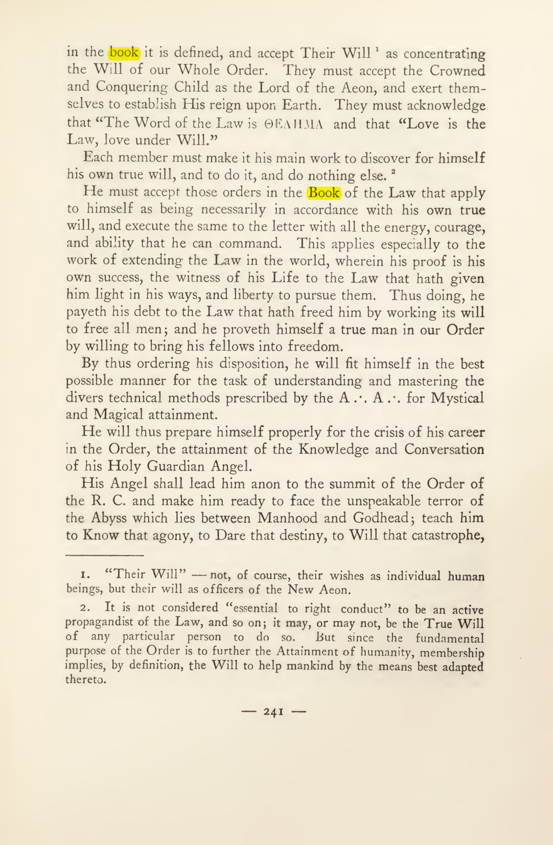 Original scan of Magick in Theory and Practice (Section 3), PDF page 37