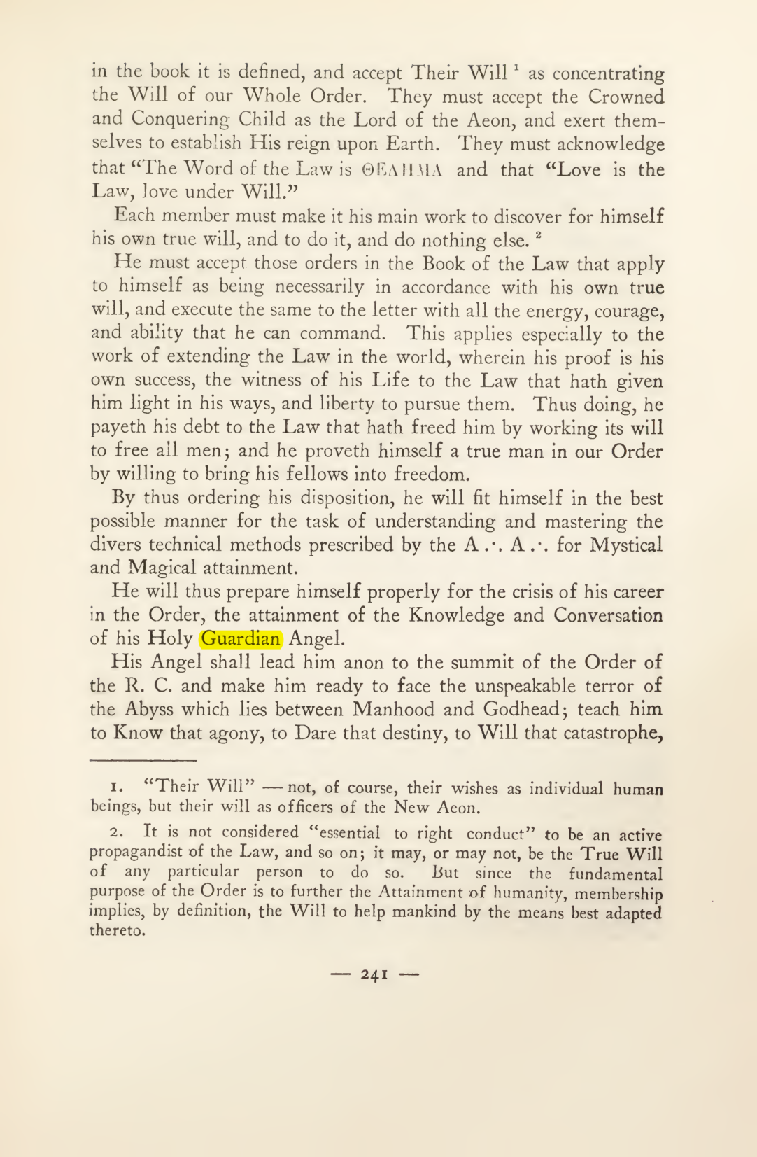 Original scan of Magick in Theory and Practice (Section 3), PDF page 37