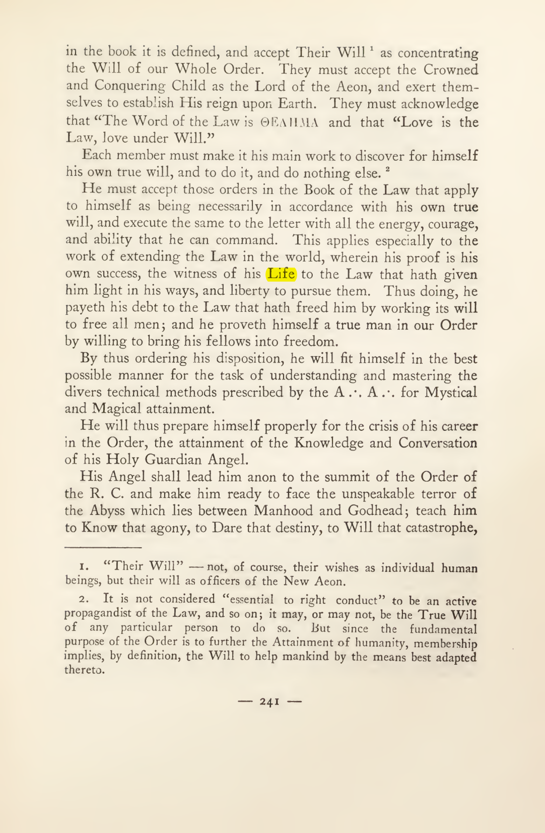 Original scan of Magick in Theory and Practice (Section 3), PDF page 37