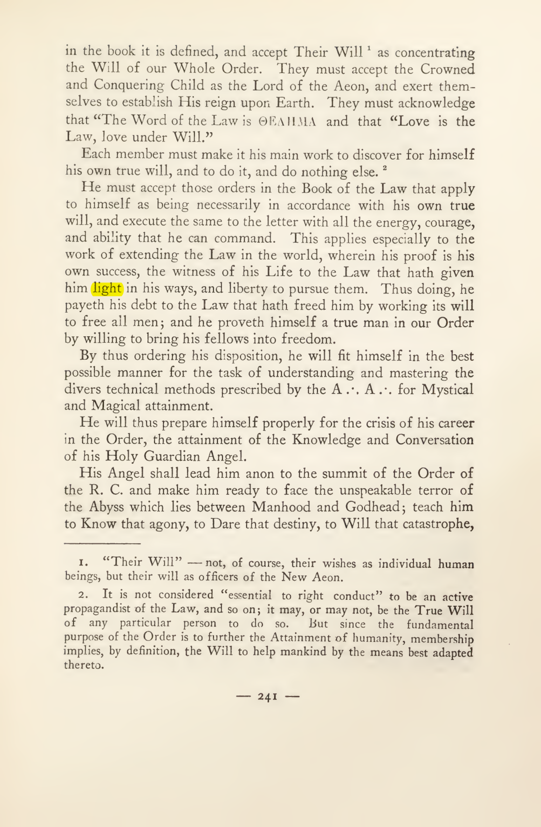 Original scan of Magick in Theory and Practice (Section 3), PDF page 37