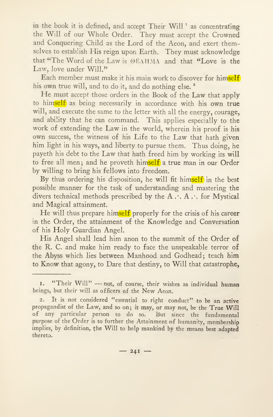 Original scan of Magick in Theory and Practice (Section 3), PDF page 37