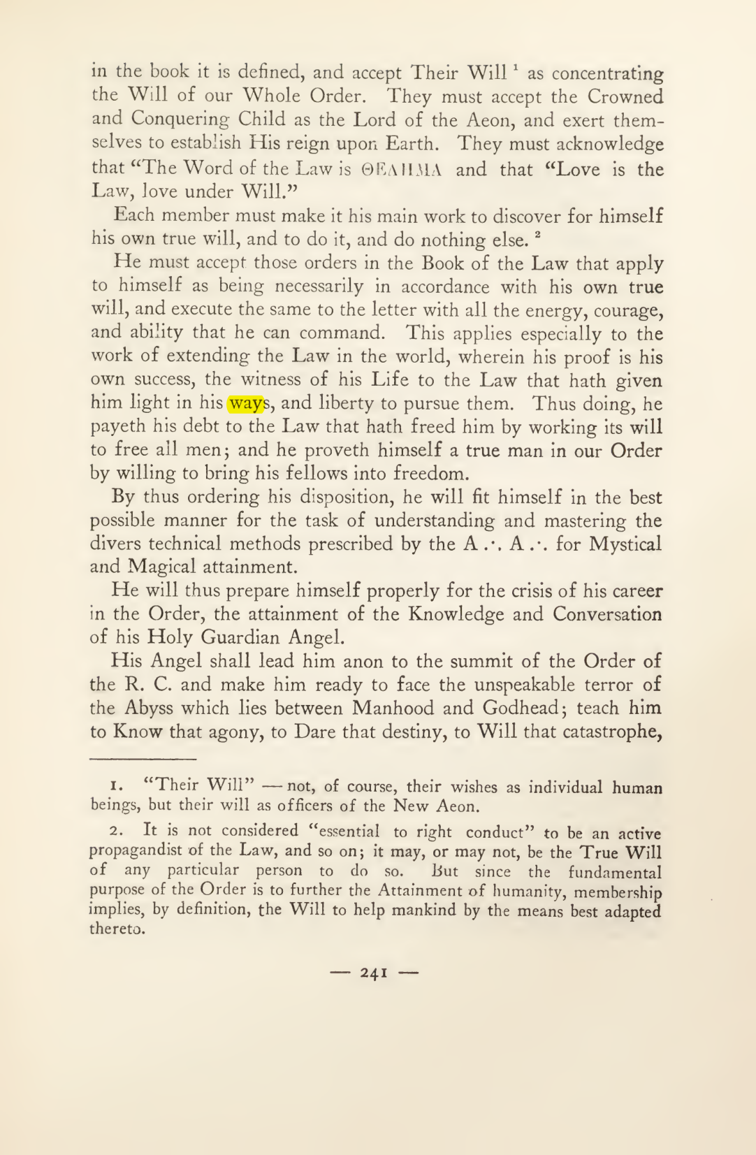 Original scan of Magick in Theory and Practice (Section 3), PDF page 37