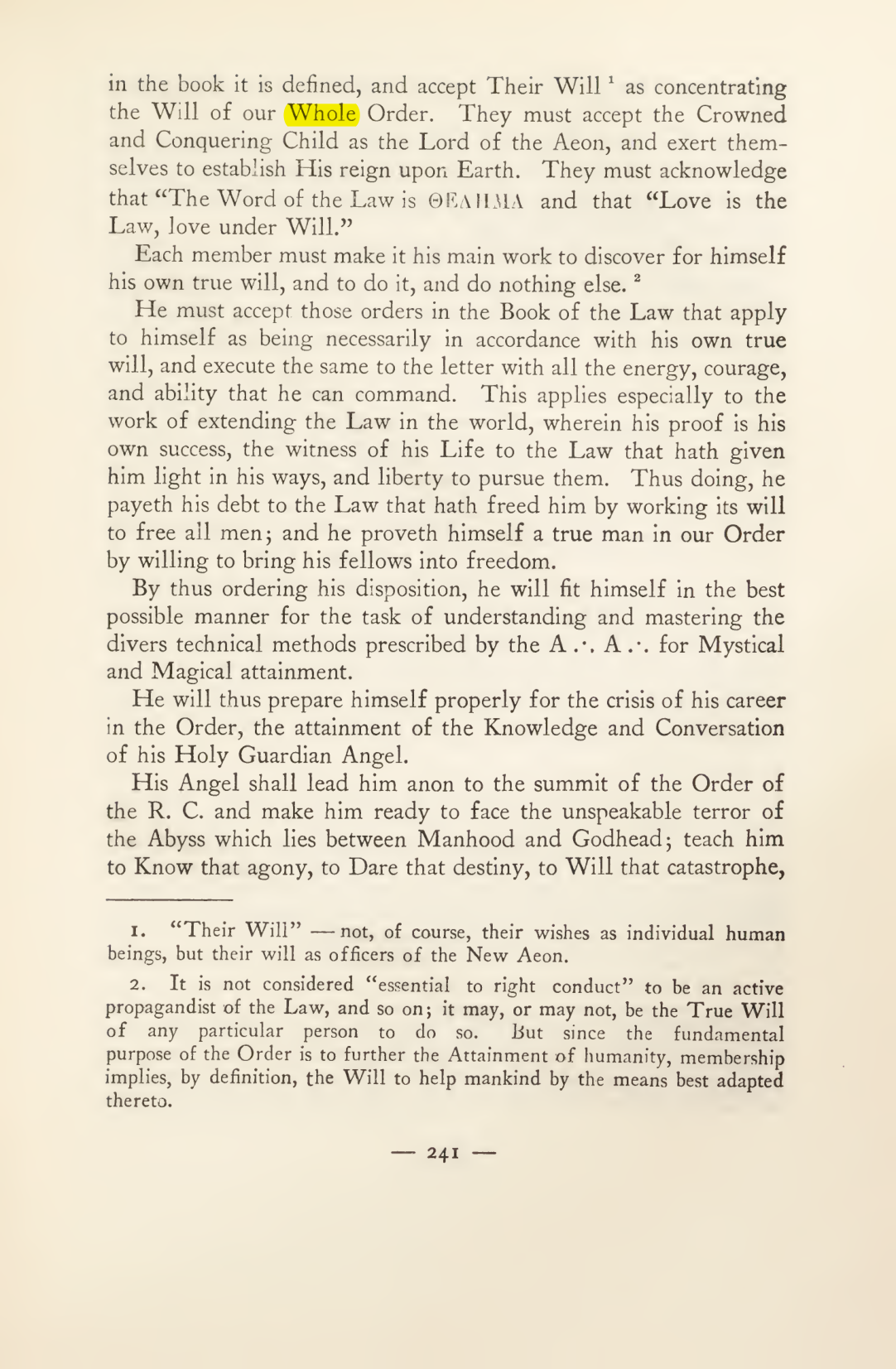 Original scan of Magick in Theory and Practice (Section 3), PDF page 37