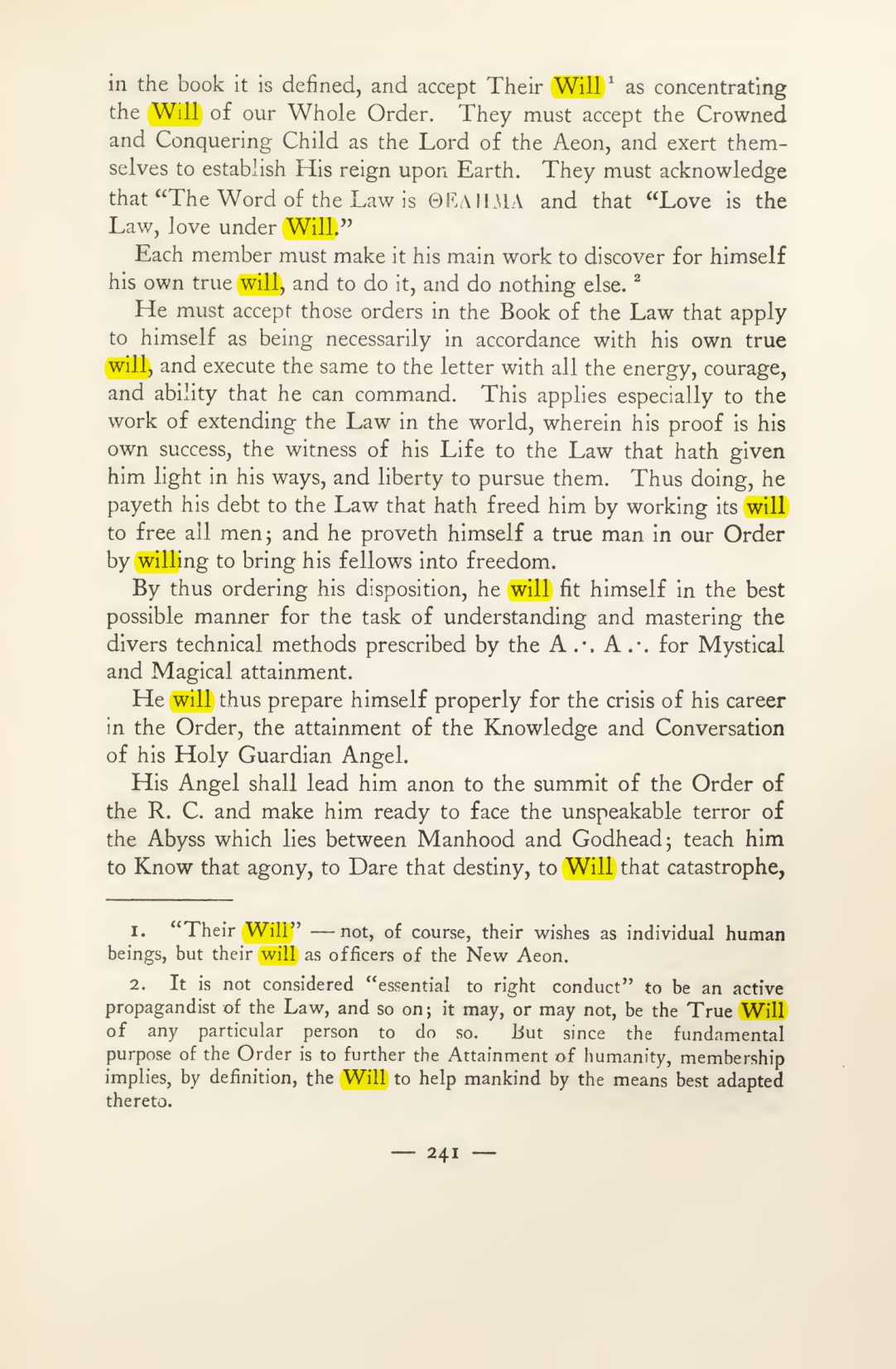 Original scan of Magick in Theory and Practice (Section 3), PDF page 37