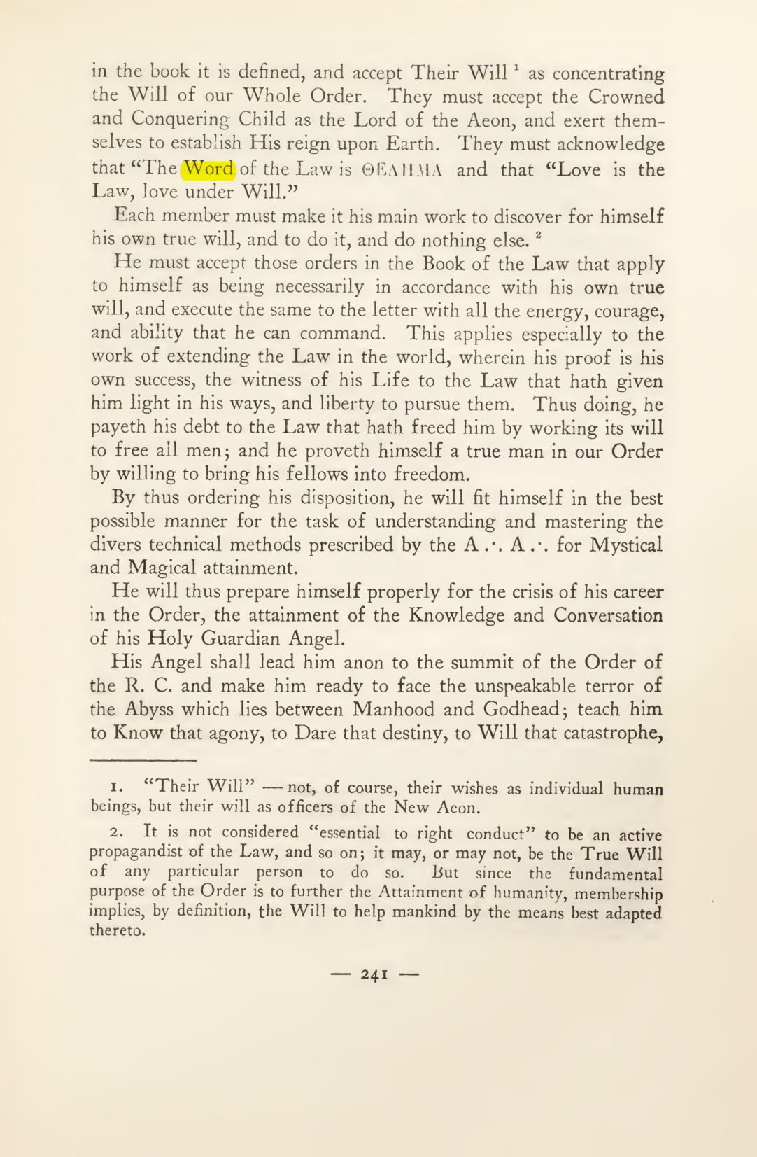 Original scan of Magick in Theory and Practice (Section 3), PDF page 37