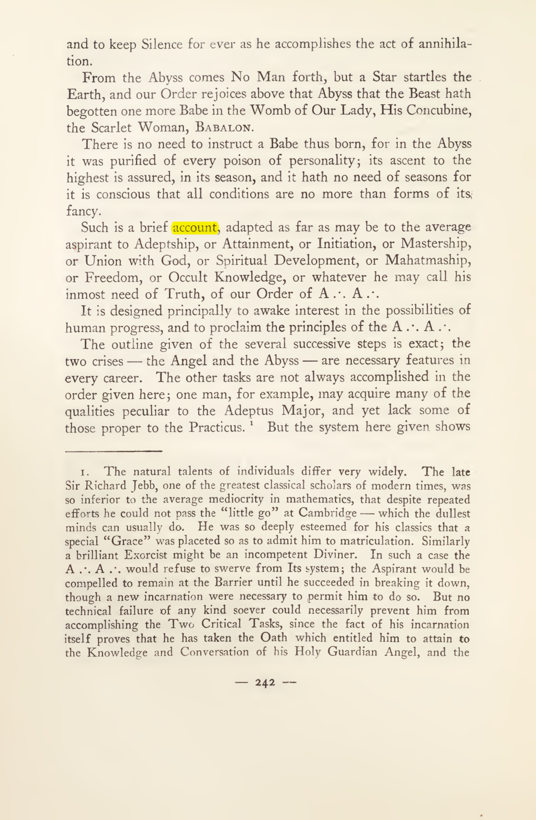 Original scan of Magick in Theory and Practice (Section 3), PDF page 38