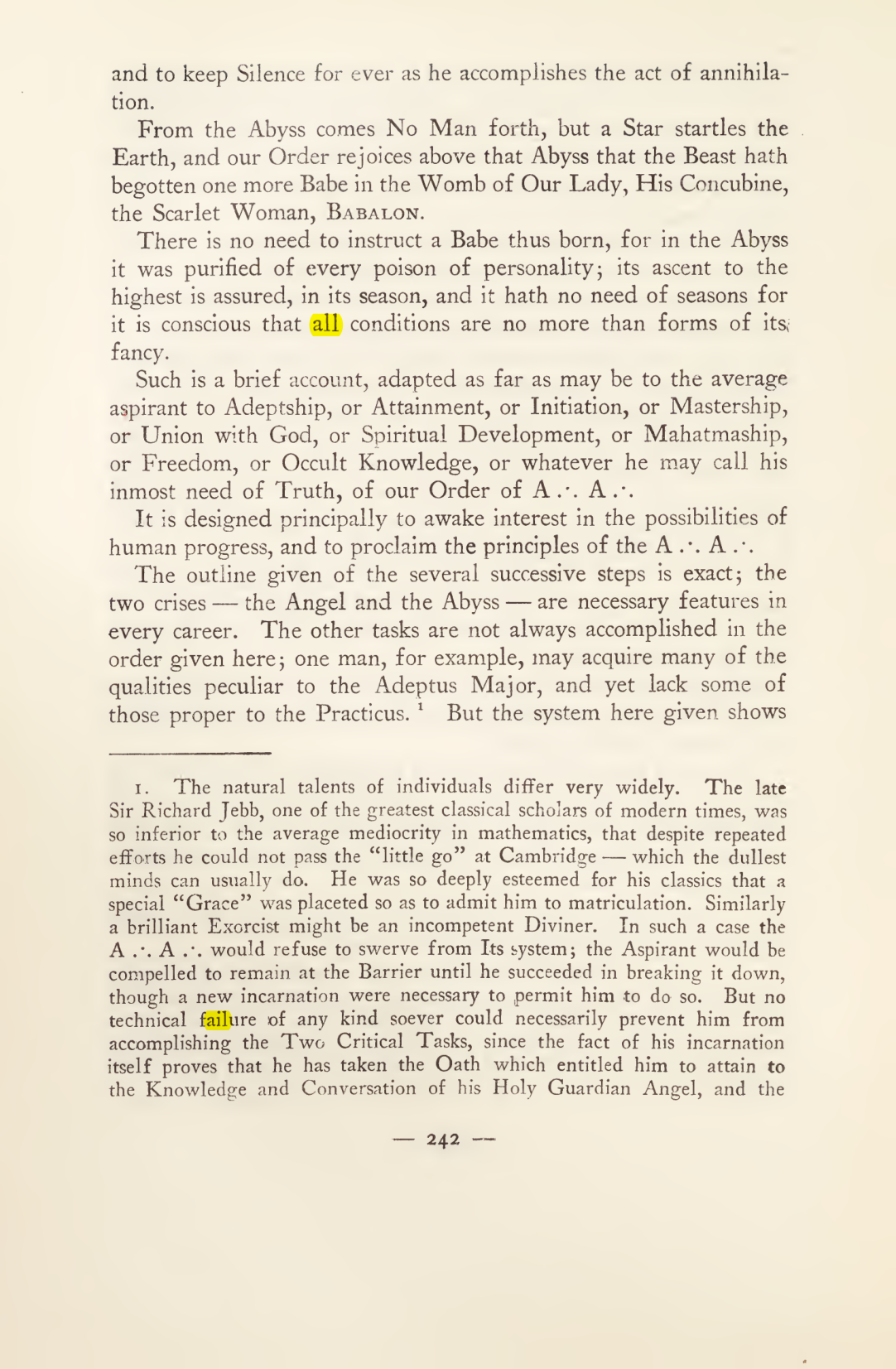 Original scan of Magick in Theory and Practice (Section 3), PDF page 38