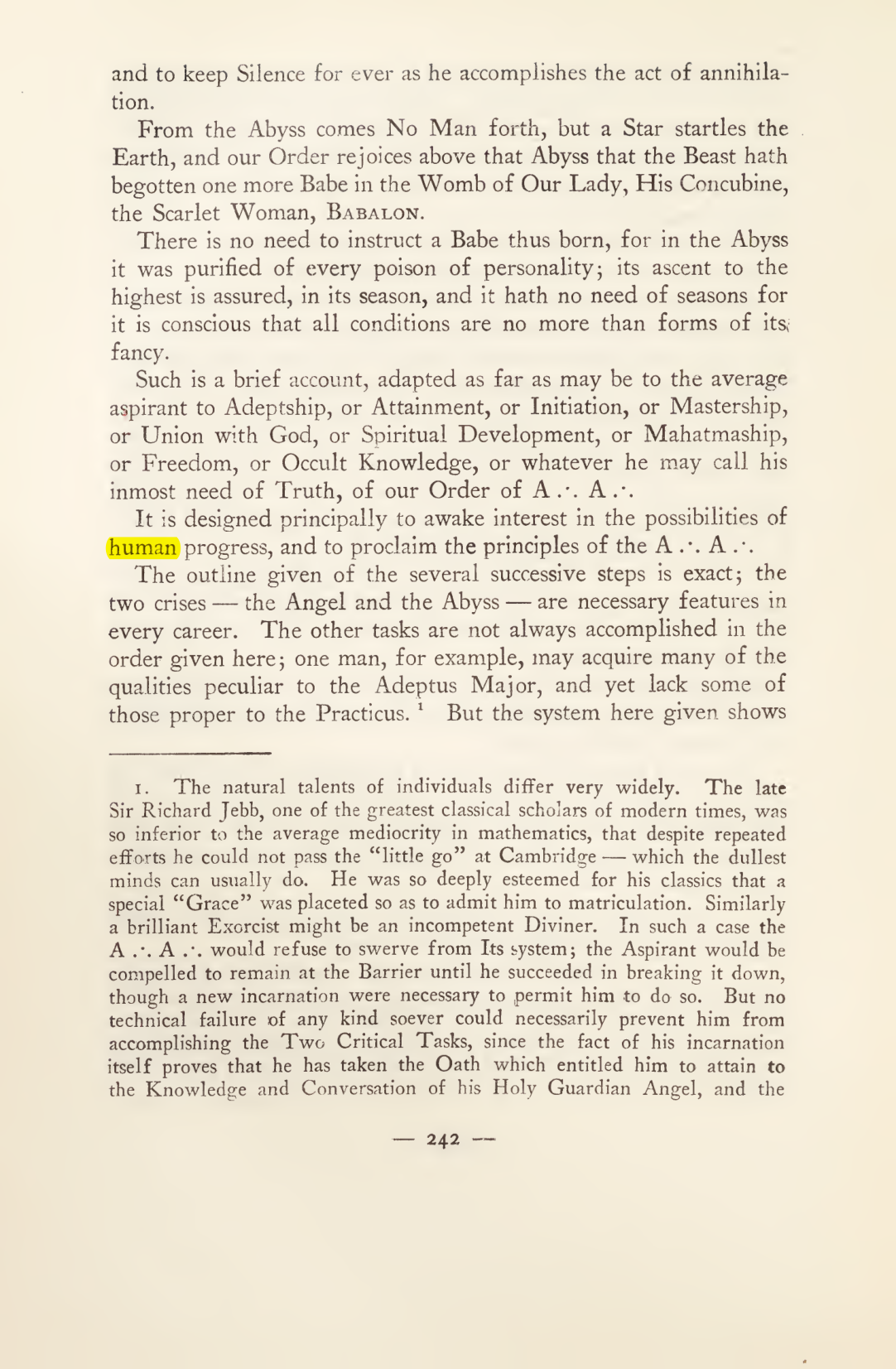 Original scan of Magick in Theory and Practice (Section 3), PDF page 38
