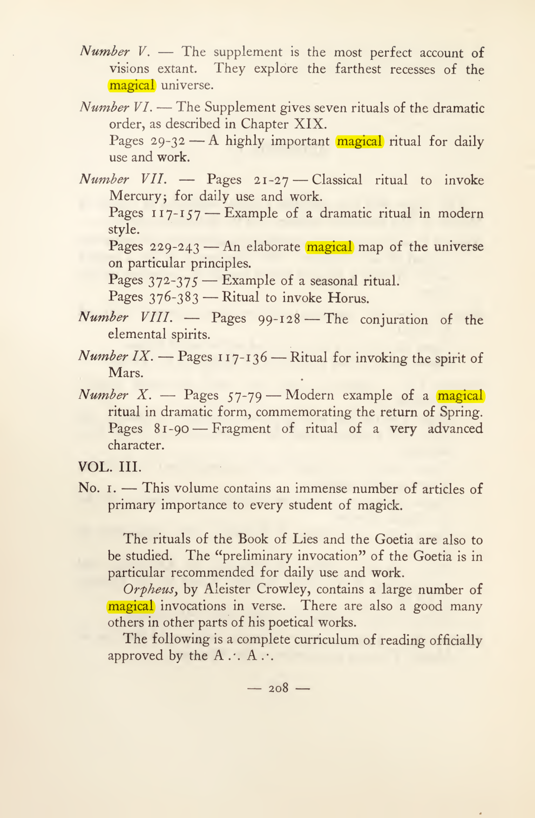 Original scan of Magick in Theory and Practice (Section 3), PDF page 4