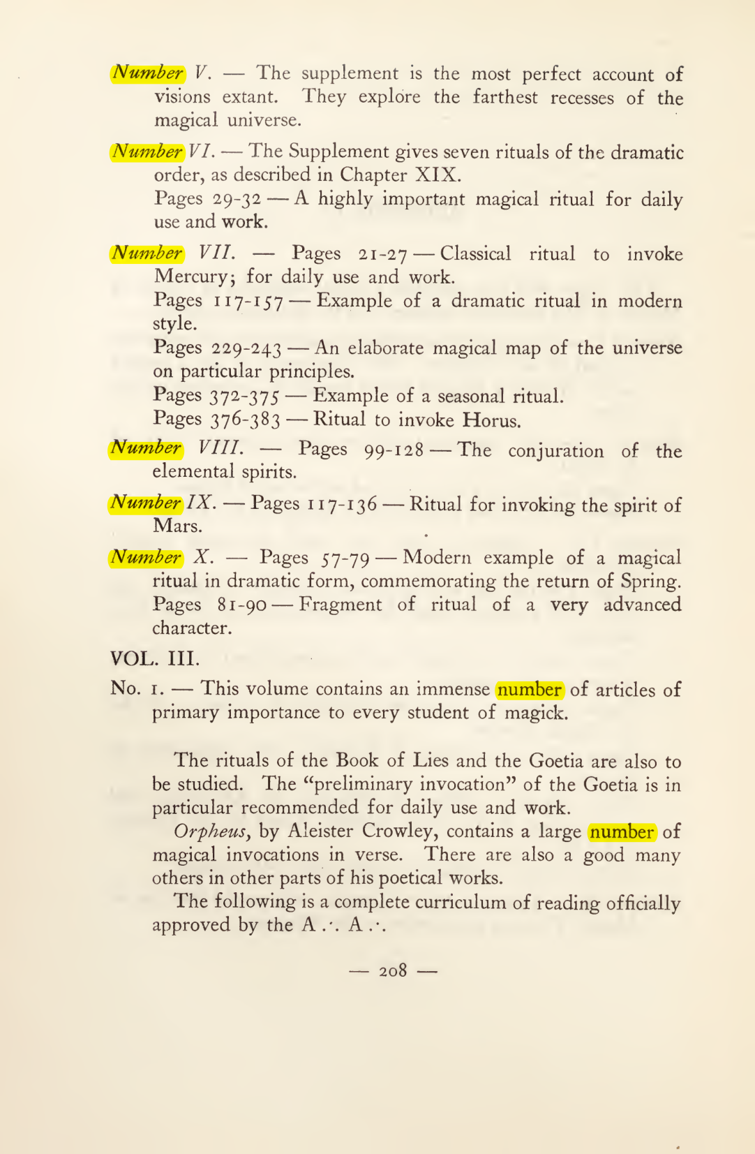 Original scan of Magick in Theory and Practice (Section 3), PDF page 4