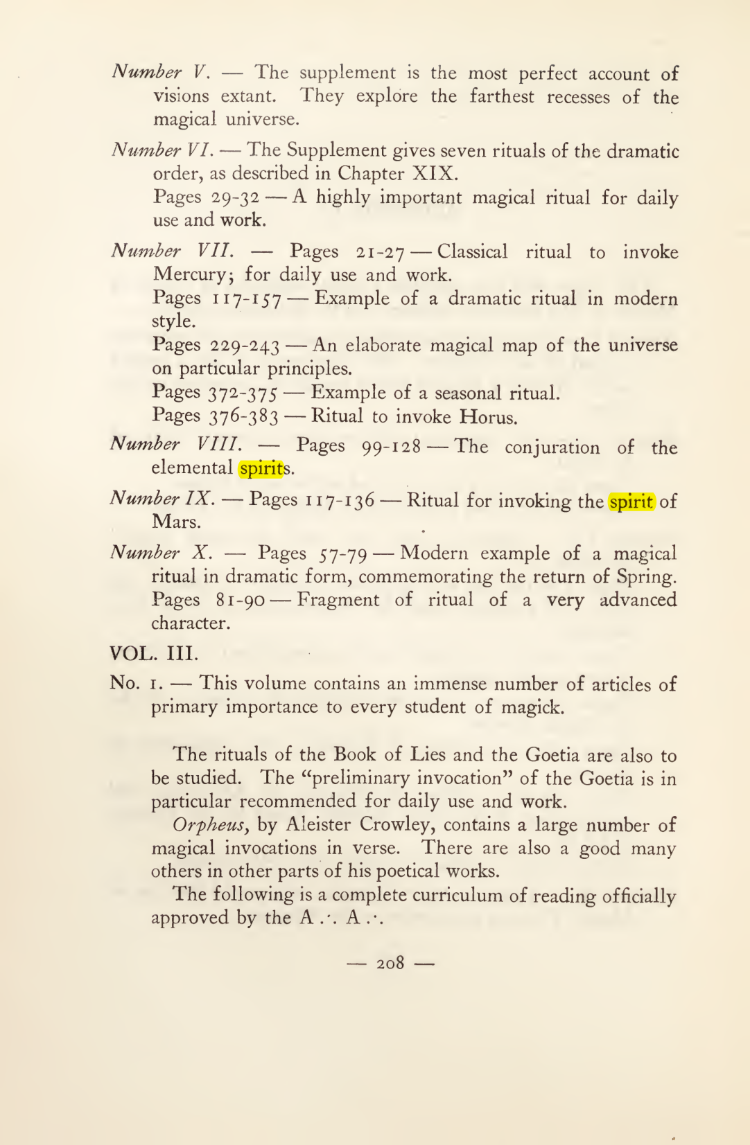Original scan of Magick in Theory and Practice (Section 3), PDF page 4