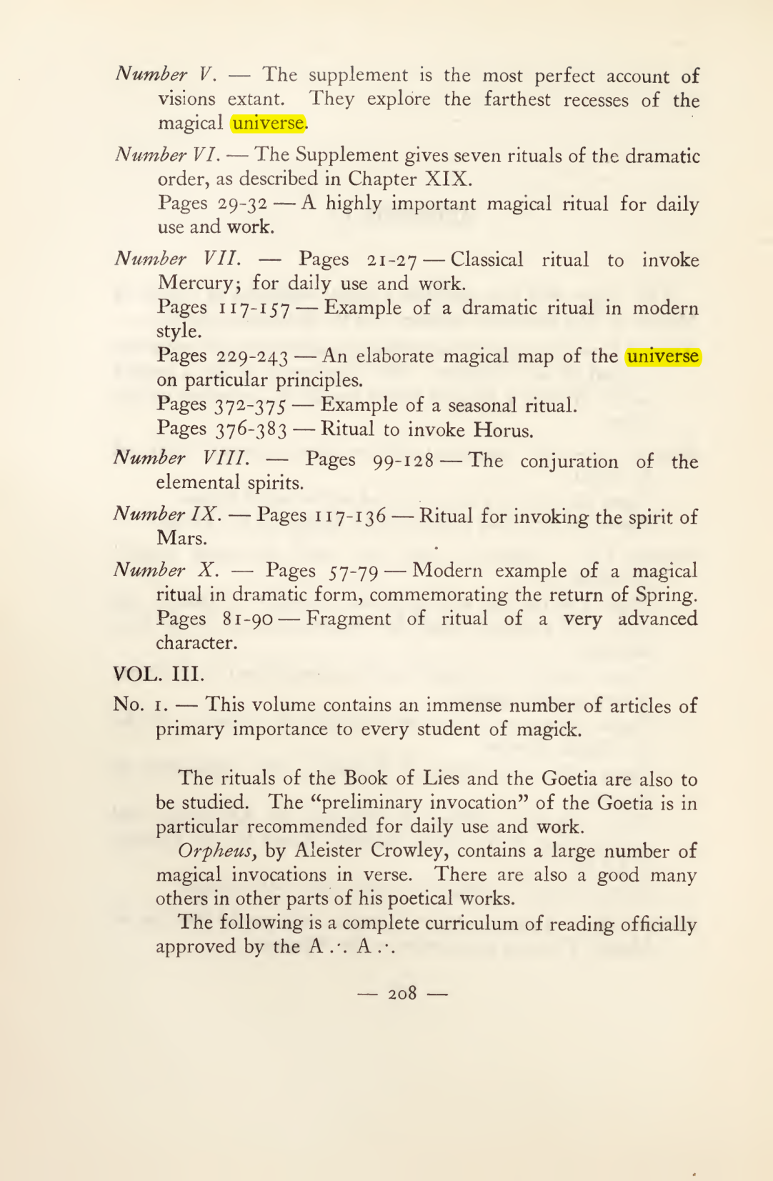 Original scan of Magick in Theory and Practice (Section 3), PDF page 4
