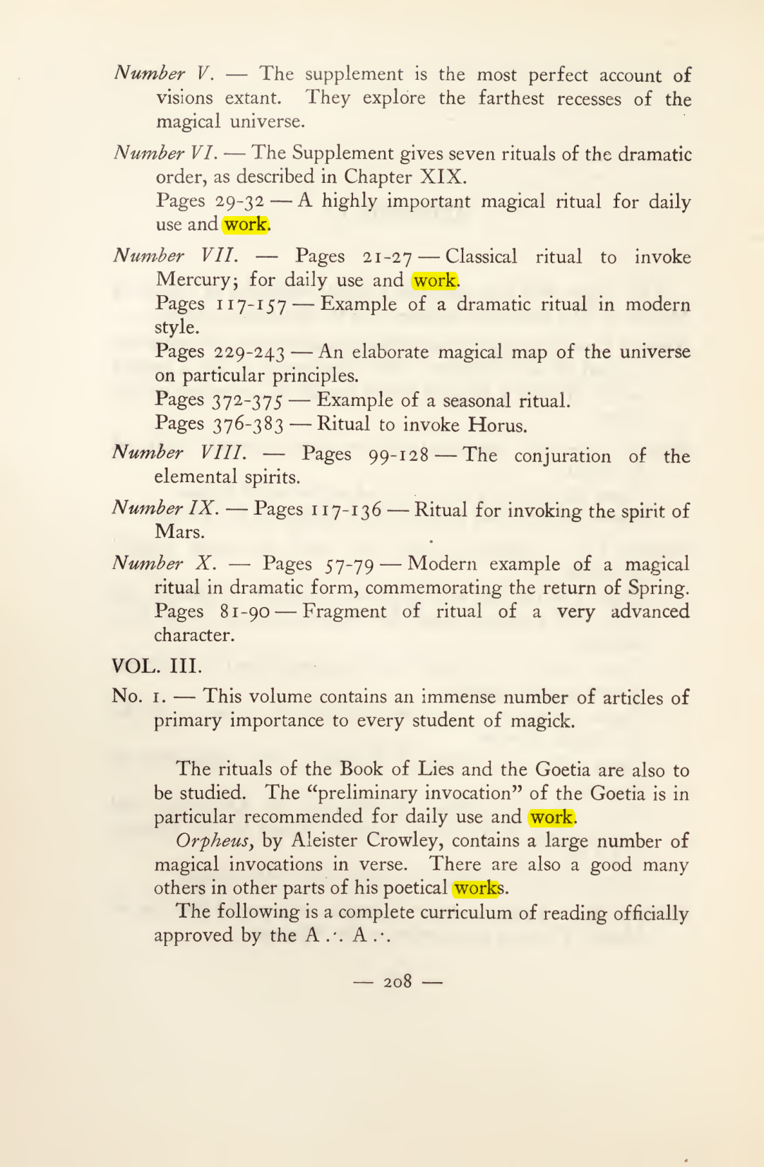 Original scan of Magick in Theory and Practice (Section 3), PDF page 4