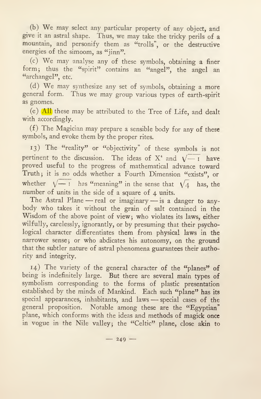 Original scan of Magick in Theory and Practice (Section 3), PDF page 45