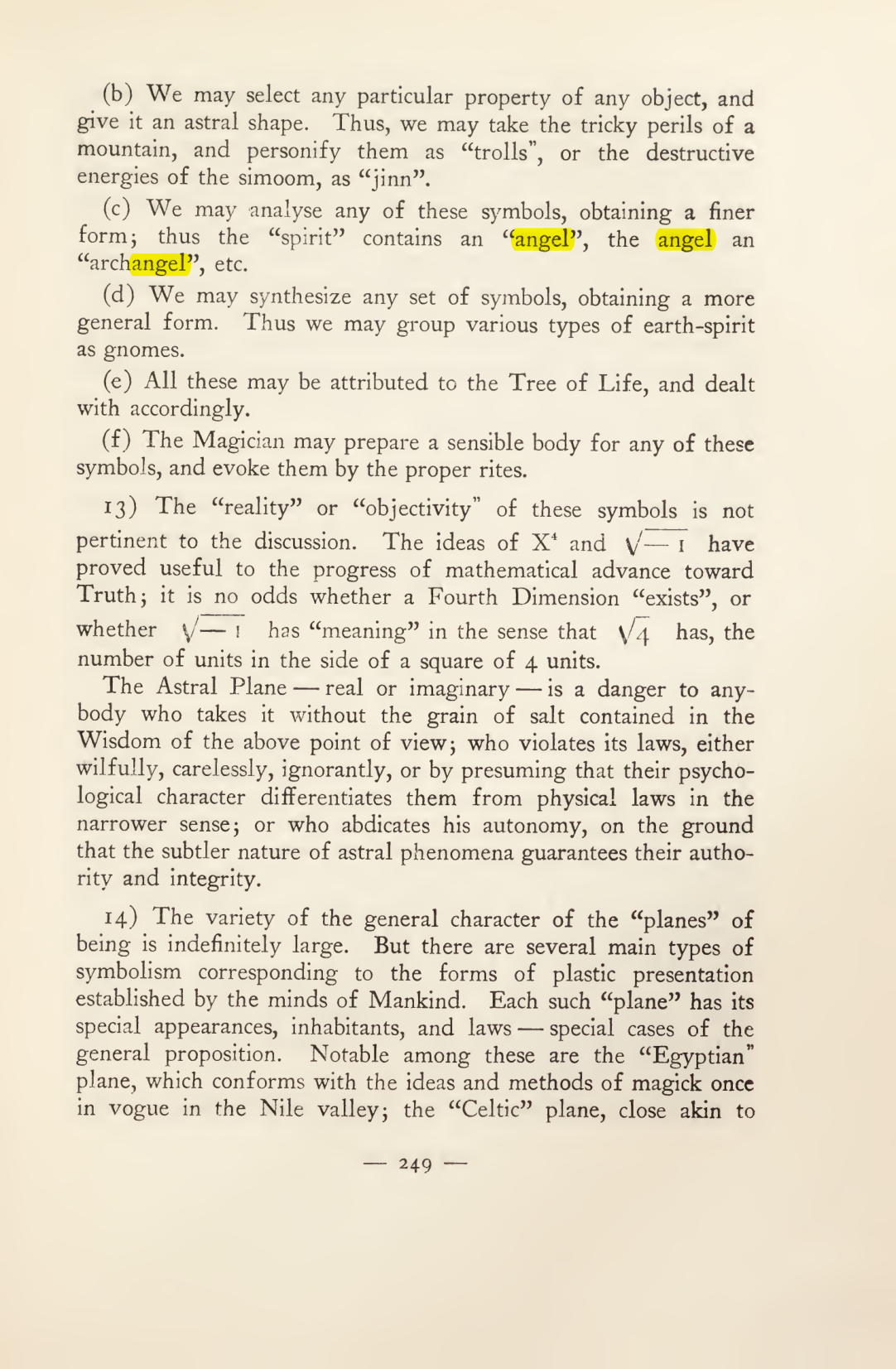 Original scan of Magick in Theory and Practice (Section 3), PDF page 45