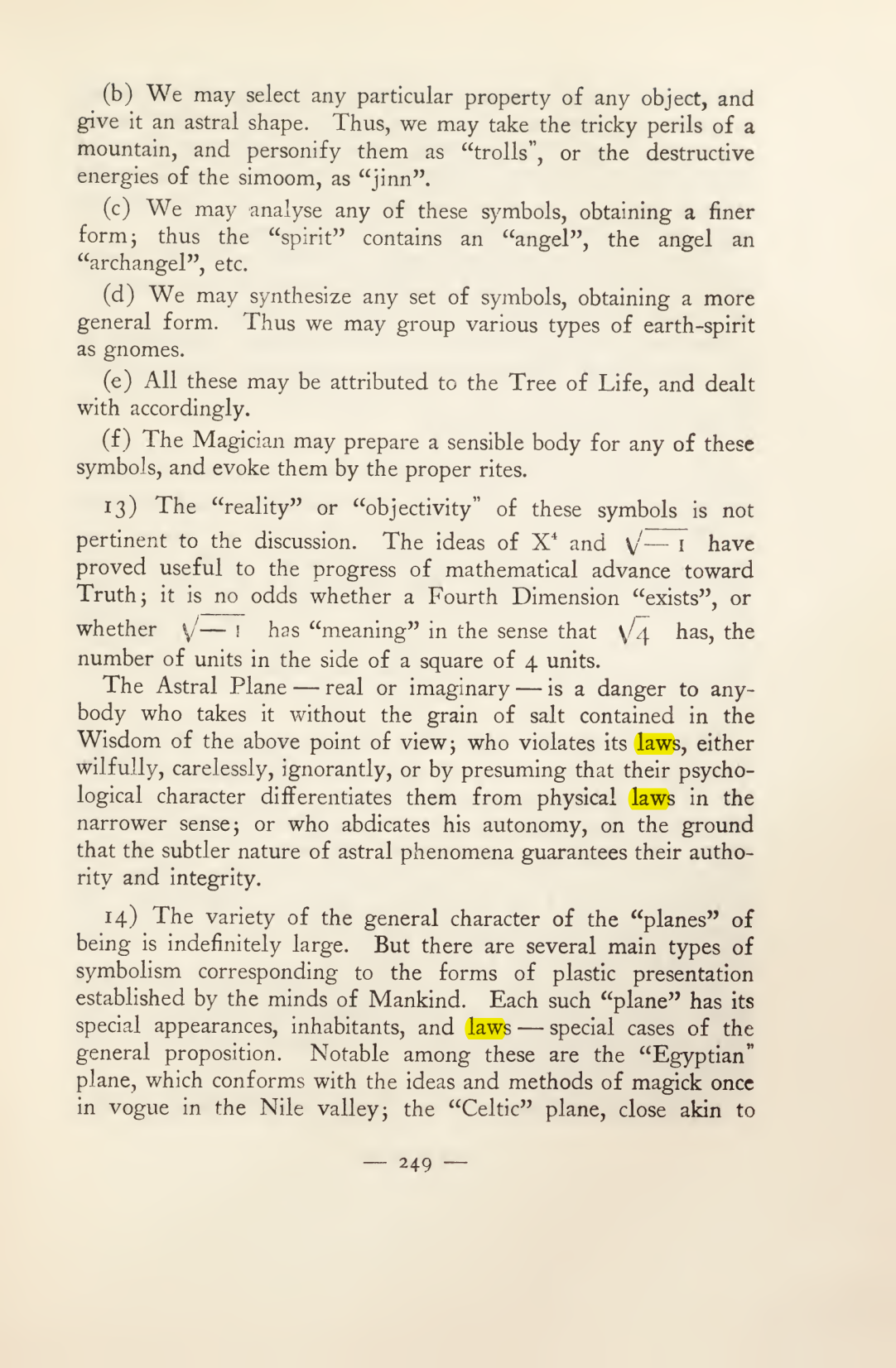 Original scan of Magick in Theory and Practice (Section 3), PDF page 45