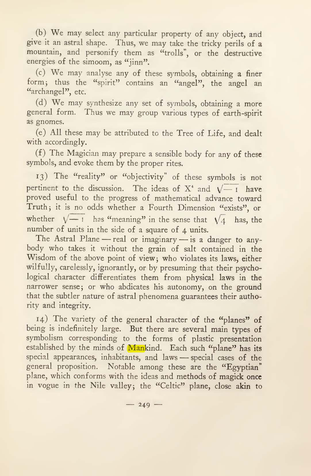 Original scan of Magick in Theory and Practice (Section 3), PDF page 45