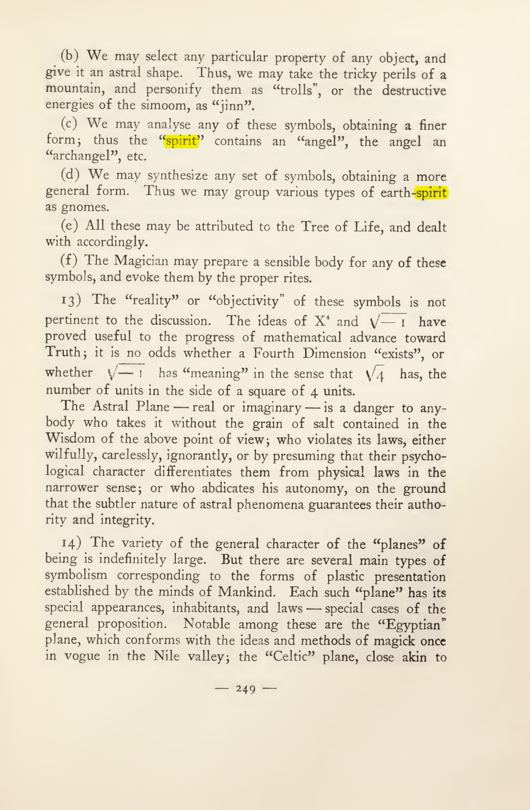 Original scan of Magick in Theory and Practice (Section 3), PDF page 45
