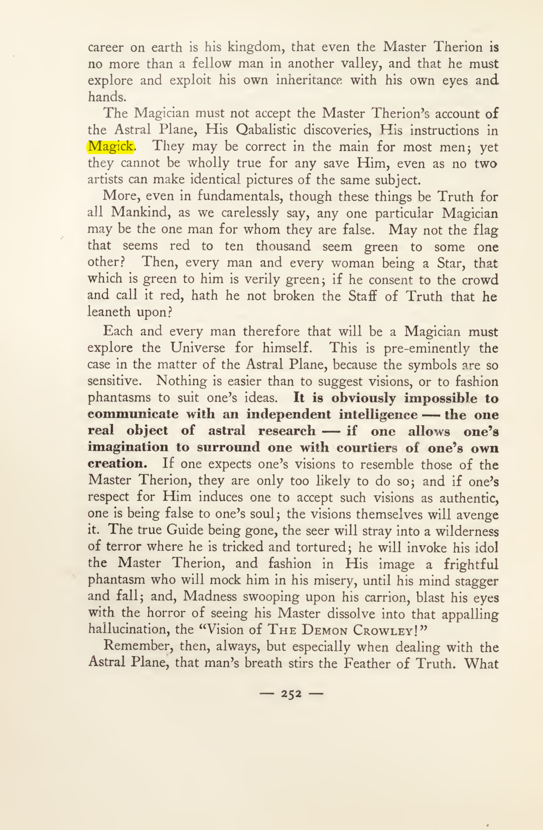 Original scan of Magick in Theory and Practice (Section 3), PDF page 48