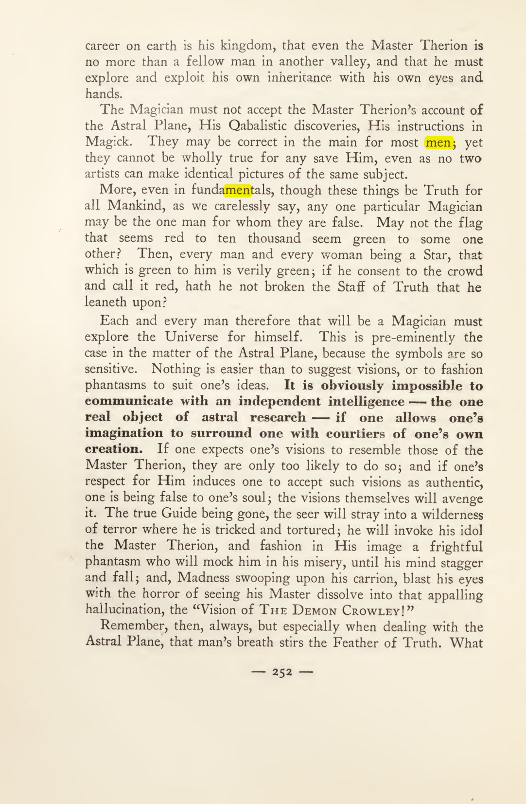 Original scan of Magick in Theory and Practice (Section 3), PDF page 48
