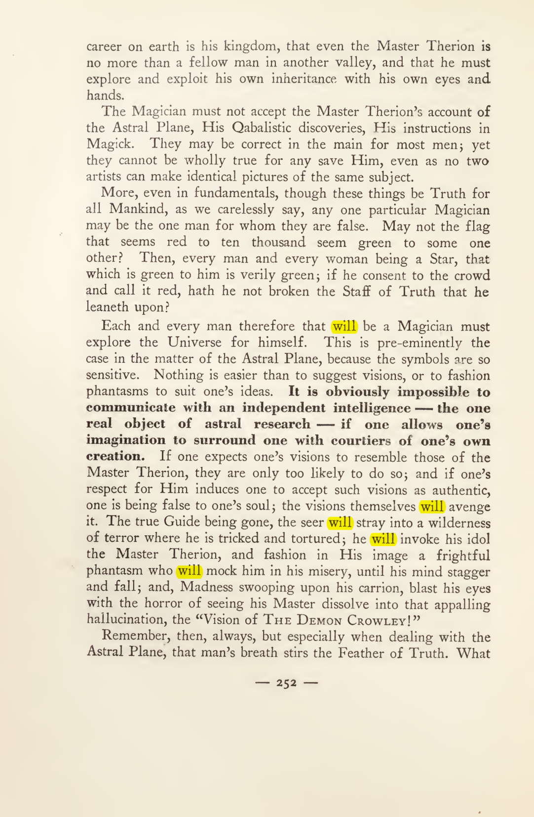 Original scan of Magick in Theory and Practice (Section 3), PDF page 48