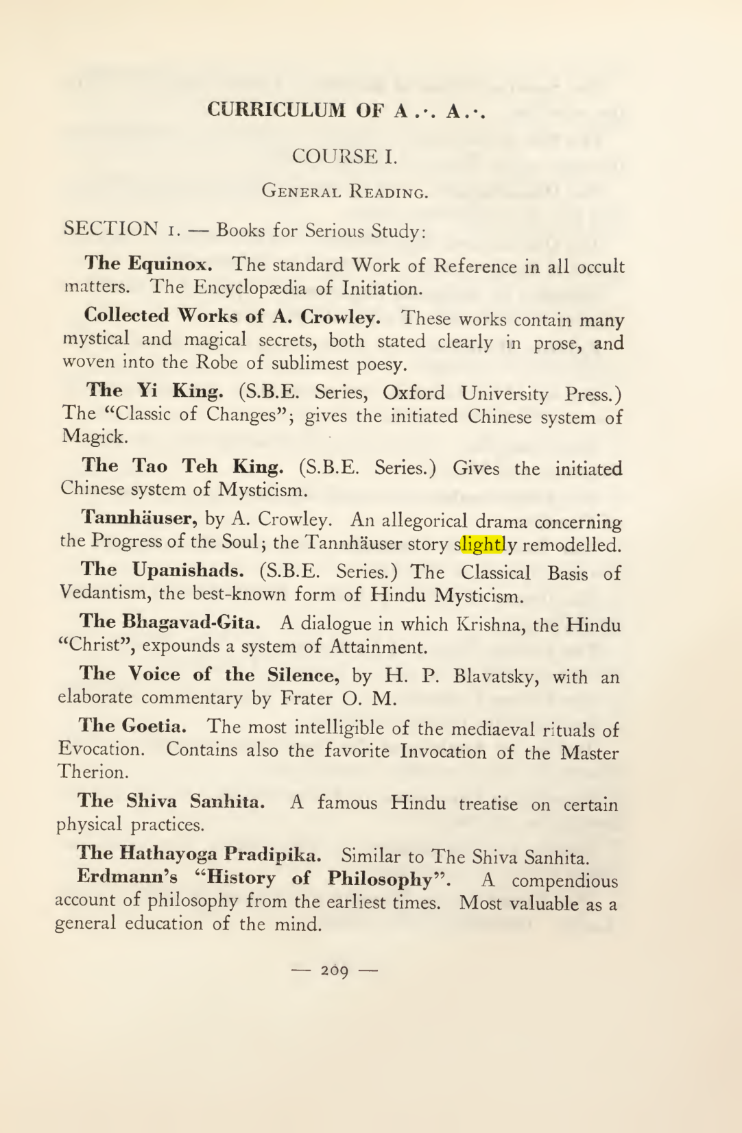 Original scan of Magick in Theory and Practice (Section 3), PDF page 5