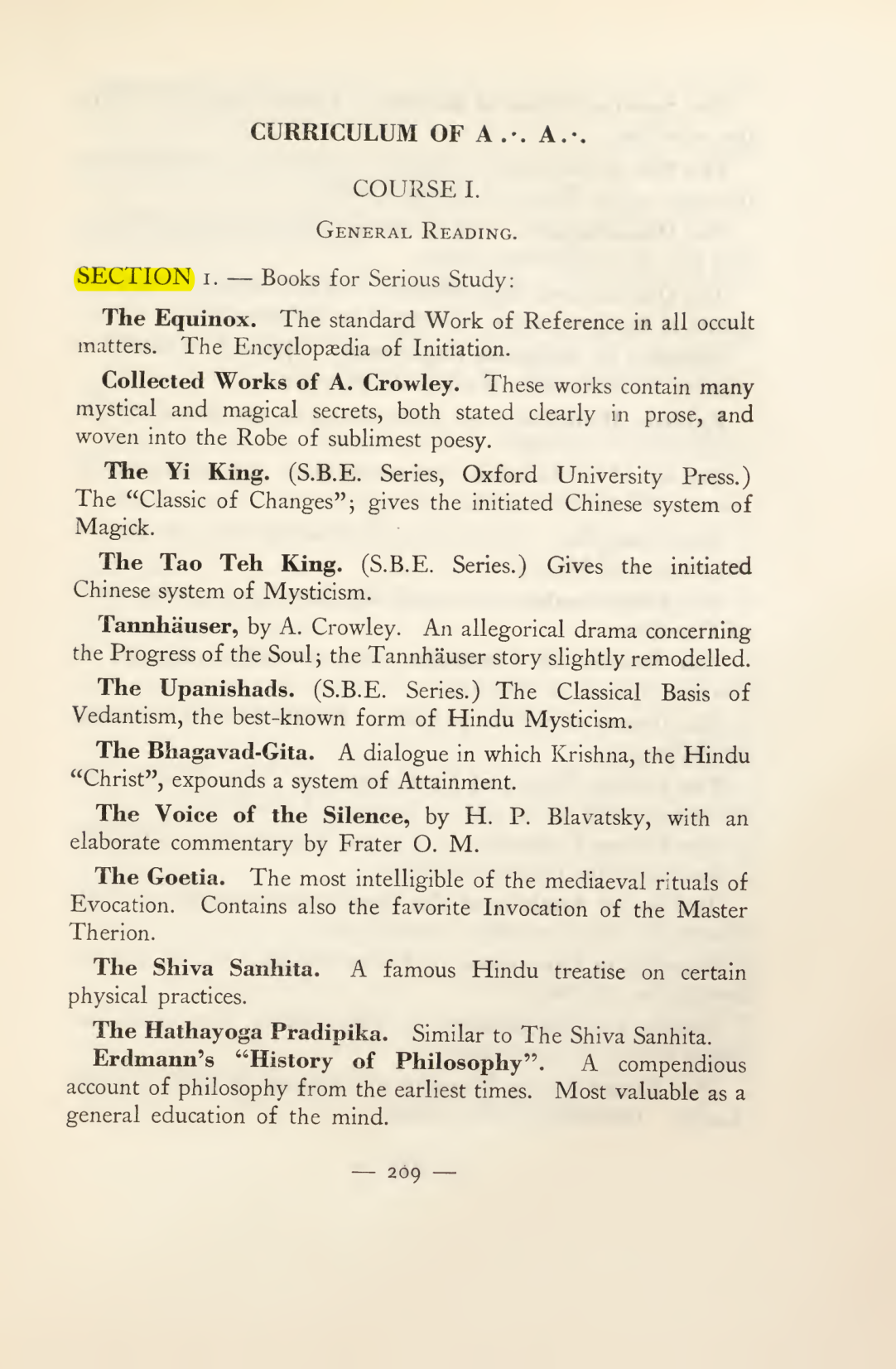 Original scan of Magick in Theory and Practice (Section 3), PDF page 5