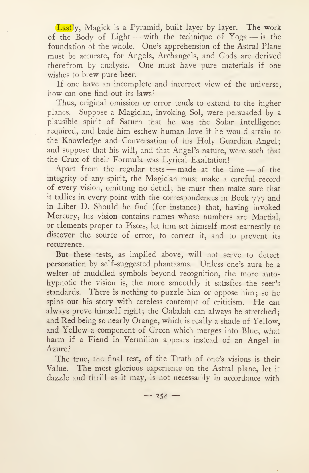 Original scan of Magick in Theory and Practice (Section 3), PDF page 50