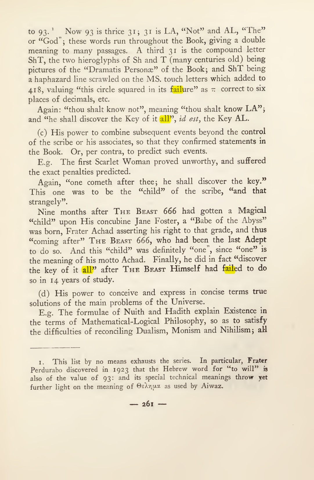 Original scan of Magick in Theory and Practice (Section 3), PDF page 57