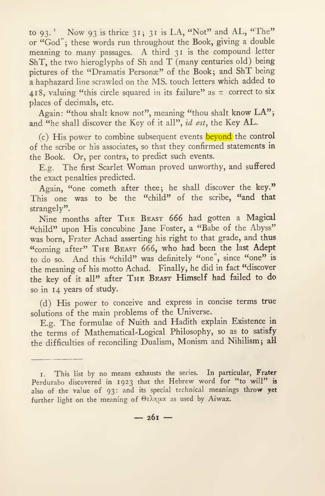 Original scan of Magick in Theory and Practice (Section 3), PDF page 57