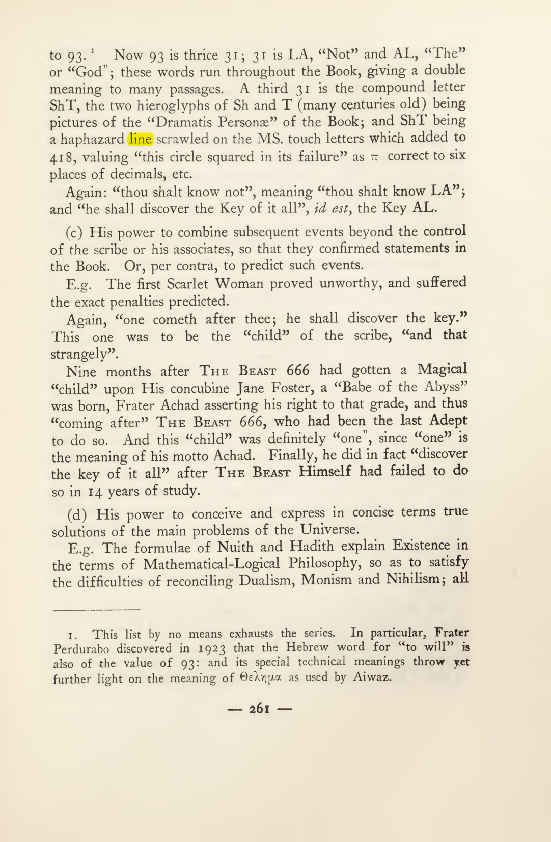 Original scan of Magick in Theory and Practice (Section 3), PDF page 57