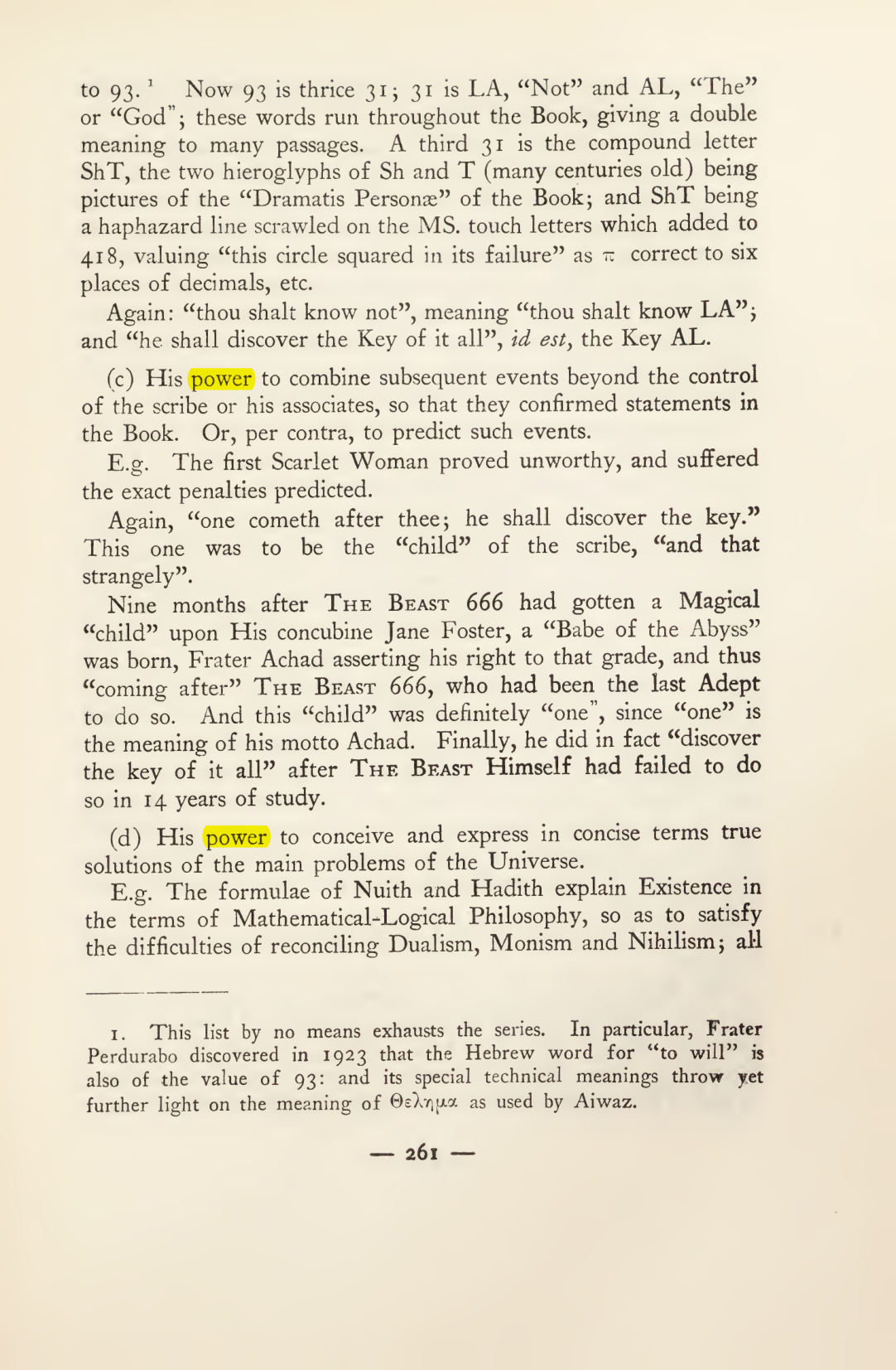 Original scan of Magick in Theory and Practice (Section 3), PDF page 57
