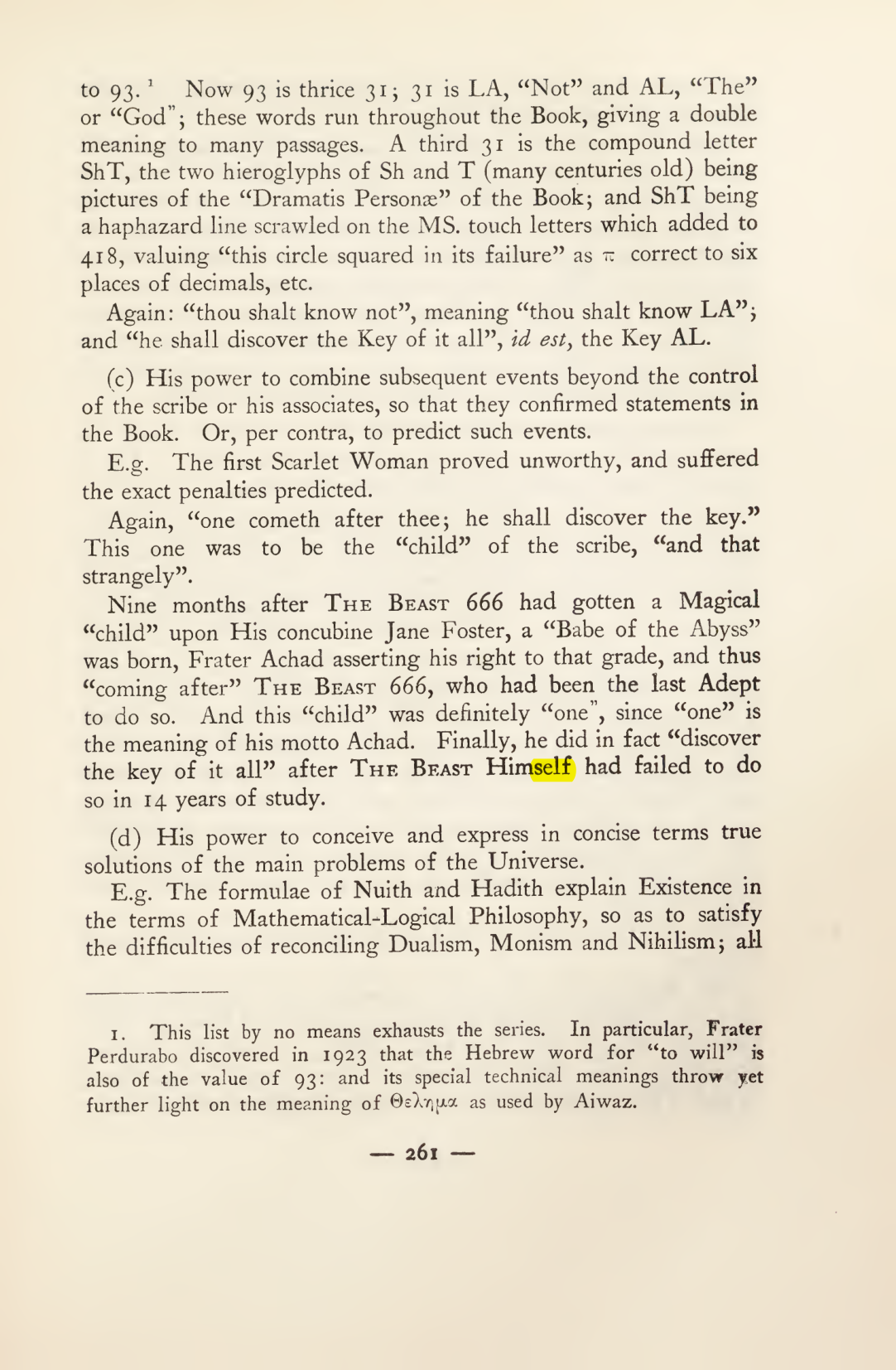 Original scan of Magick in Theory and Practice (Section 3), PDF page 57
