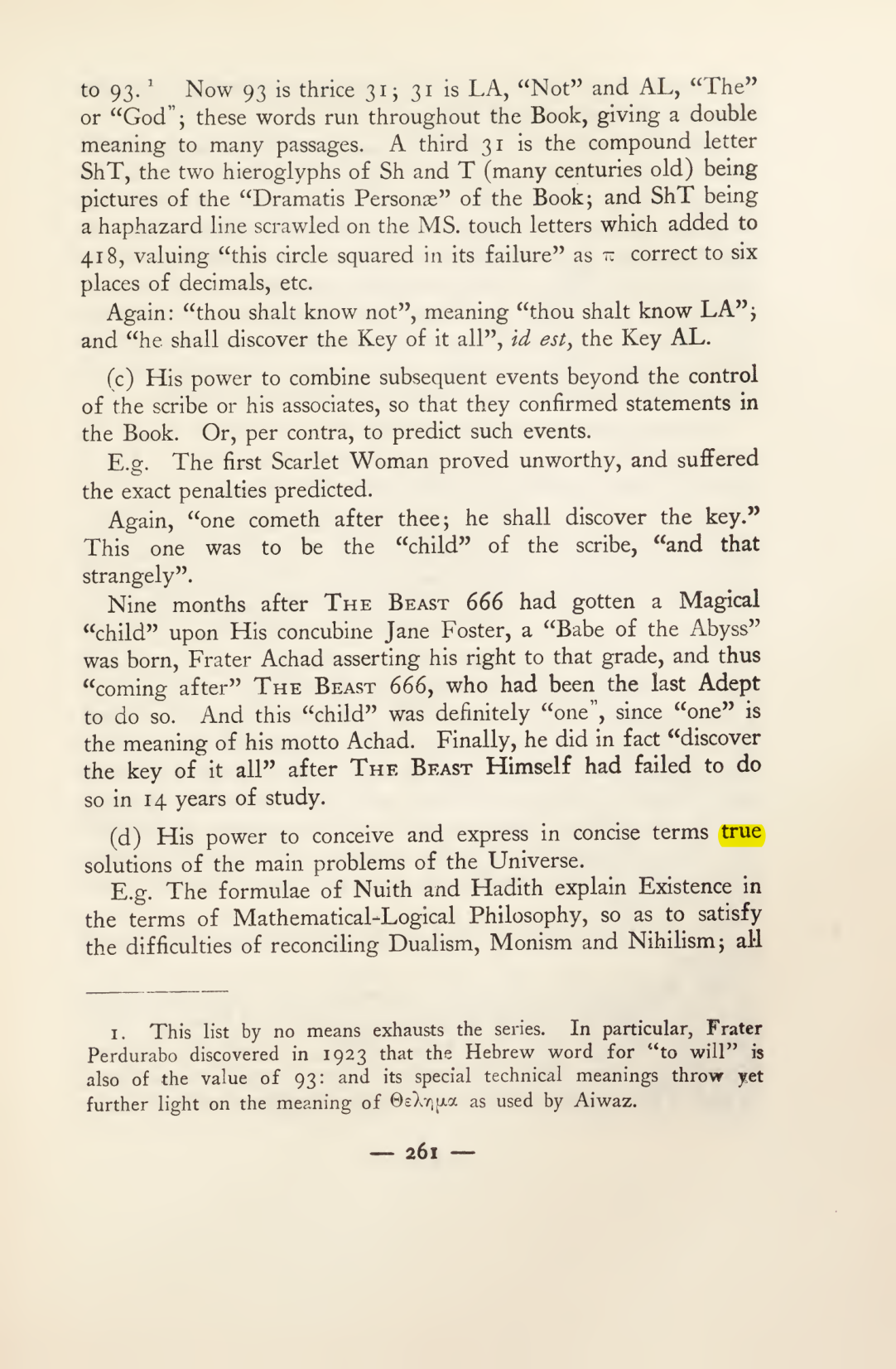 Original scan of Magick in Theory and Practice (Section 3), PDF page 57