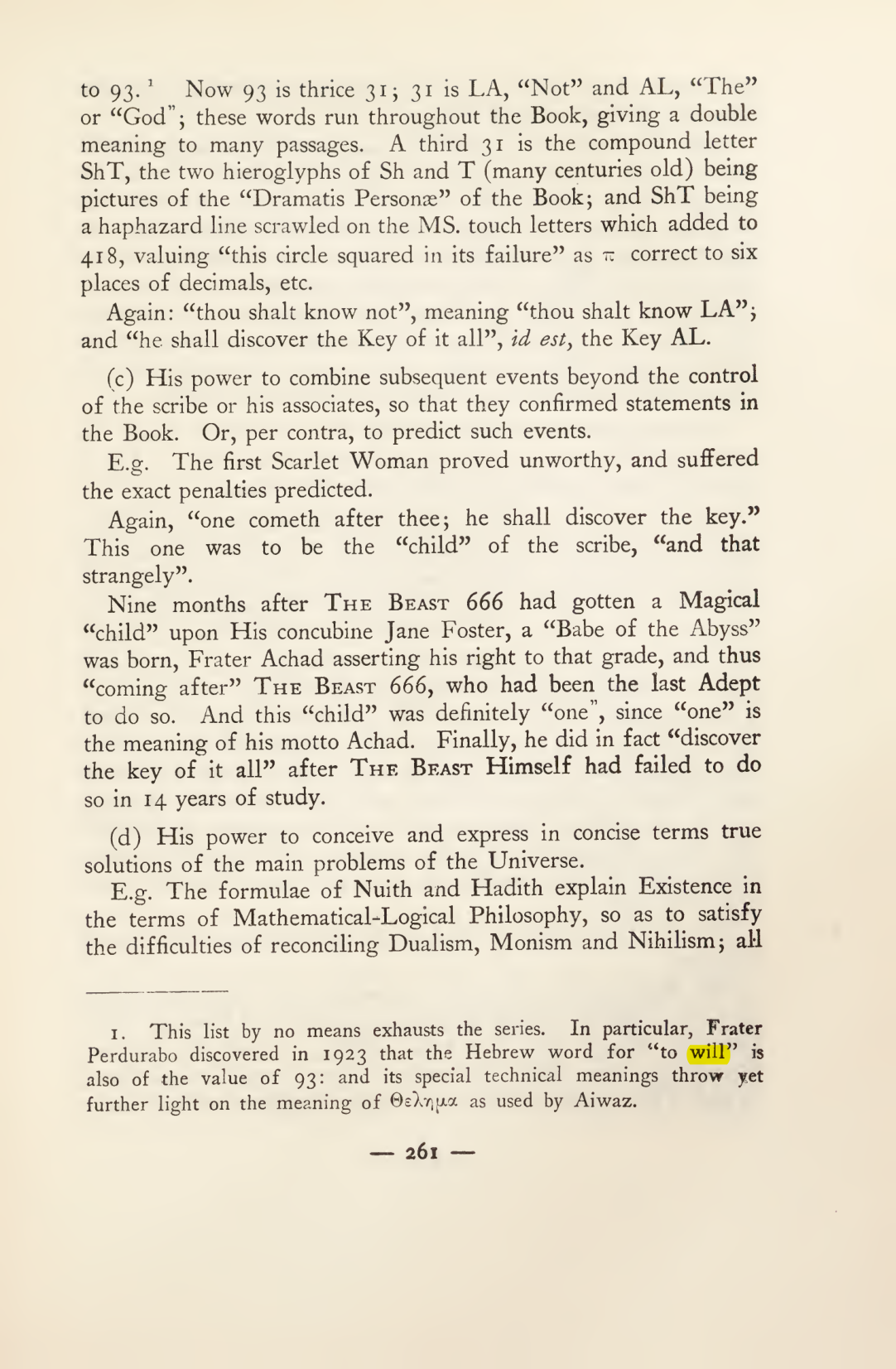 Original scan of Magick in Theory and Practice (Section 3), PDF page 57