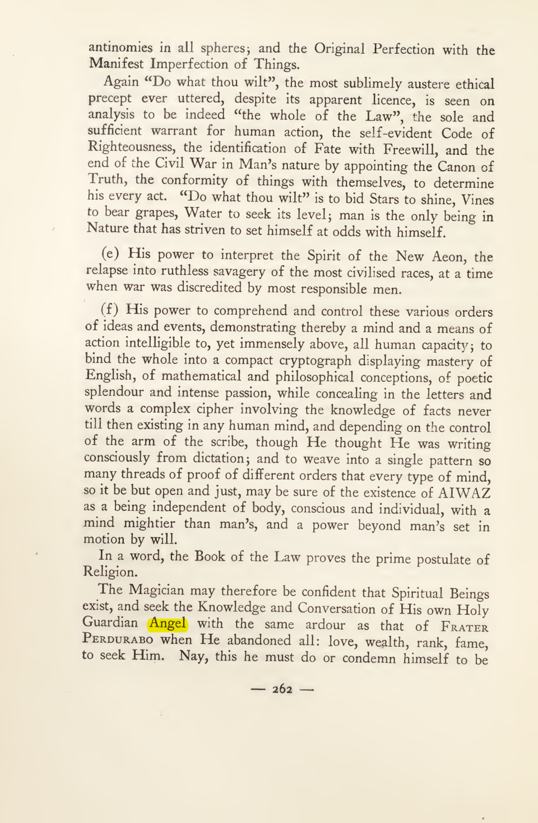 Original scan of Magick in Theory and Practice (Section 3), PDF page 58