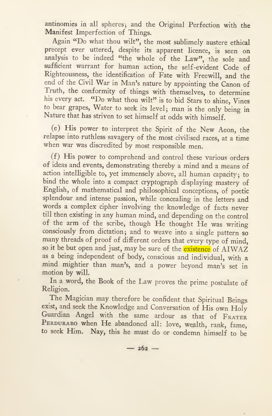 Original scan of Magick in Theory and Practice (Section 3), PDF page 58