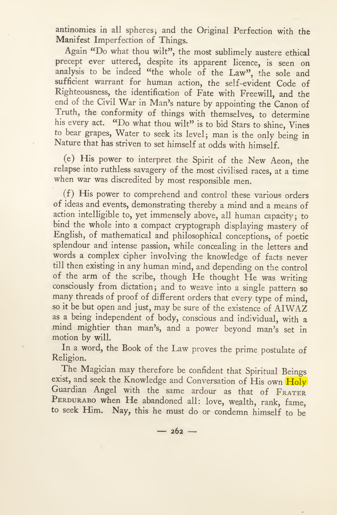 Original scan of Magick in Theory and Practice (Section 3), PDF page 58
