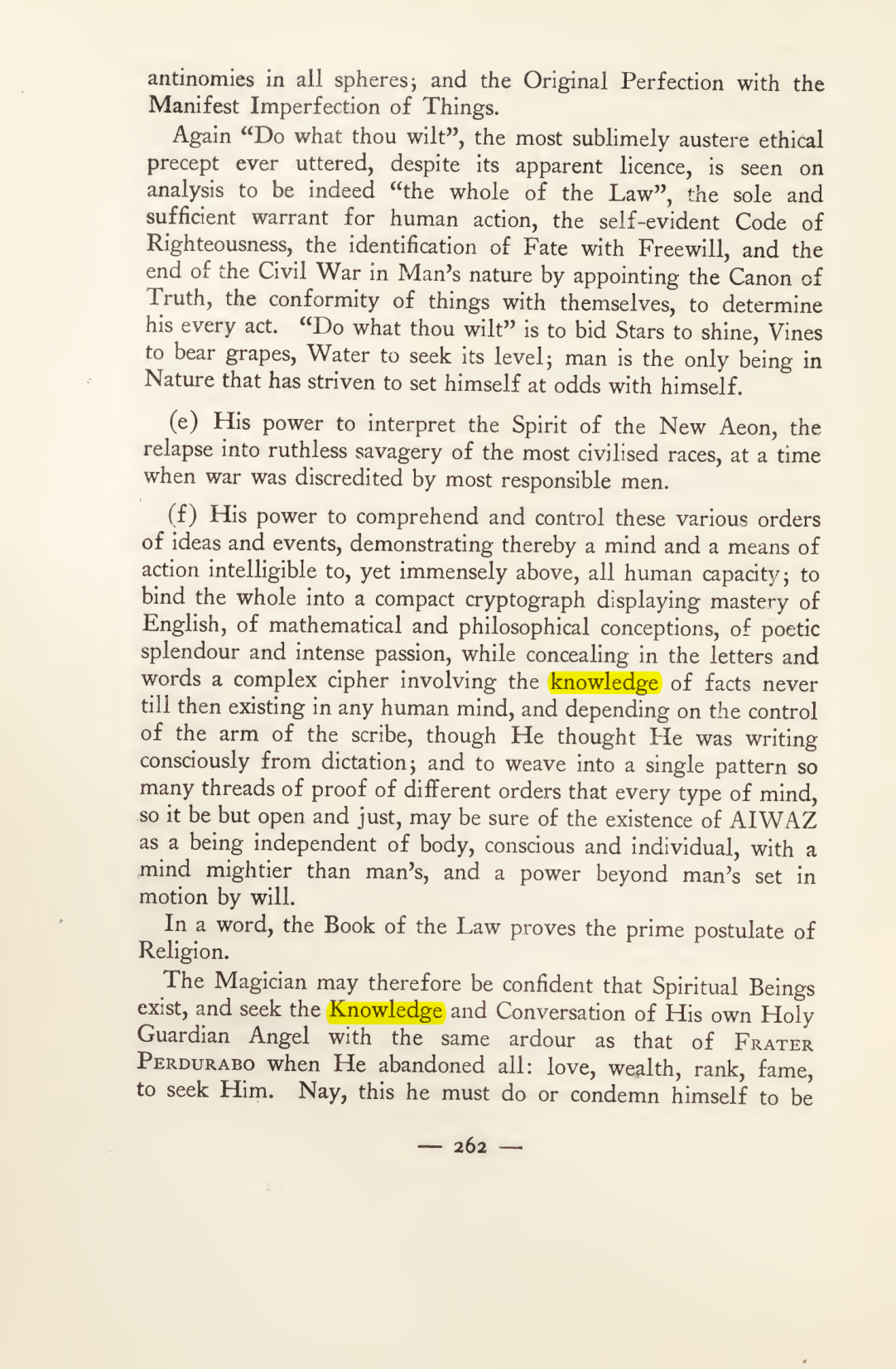 Original scan of Magick in Theory and Practice (Section 3), PDF page 58