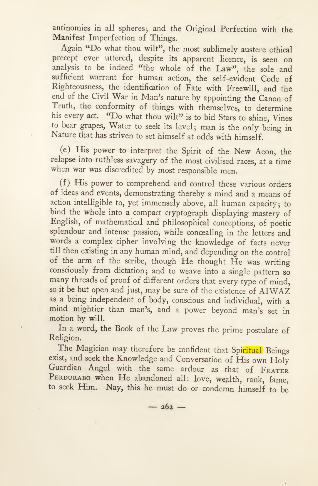Original scan of Magick in Theory and Practice (Section 3), PDF page 58