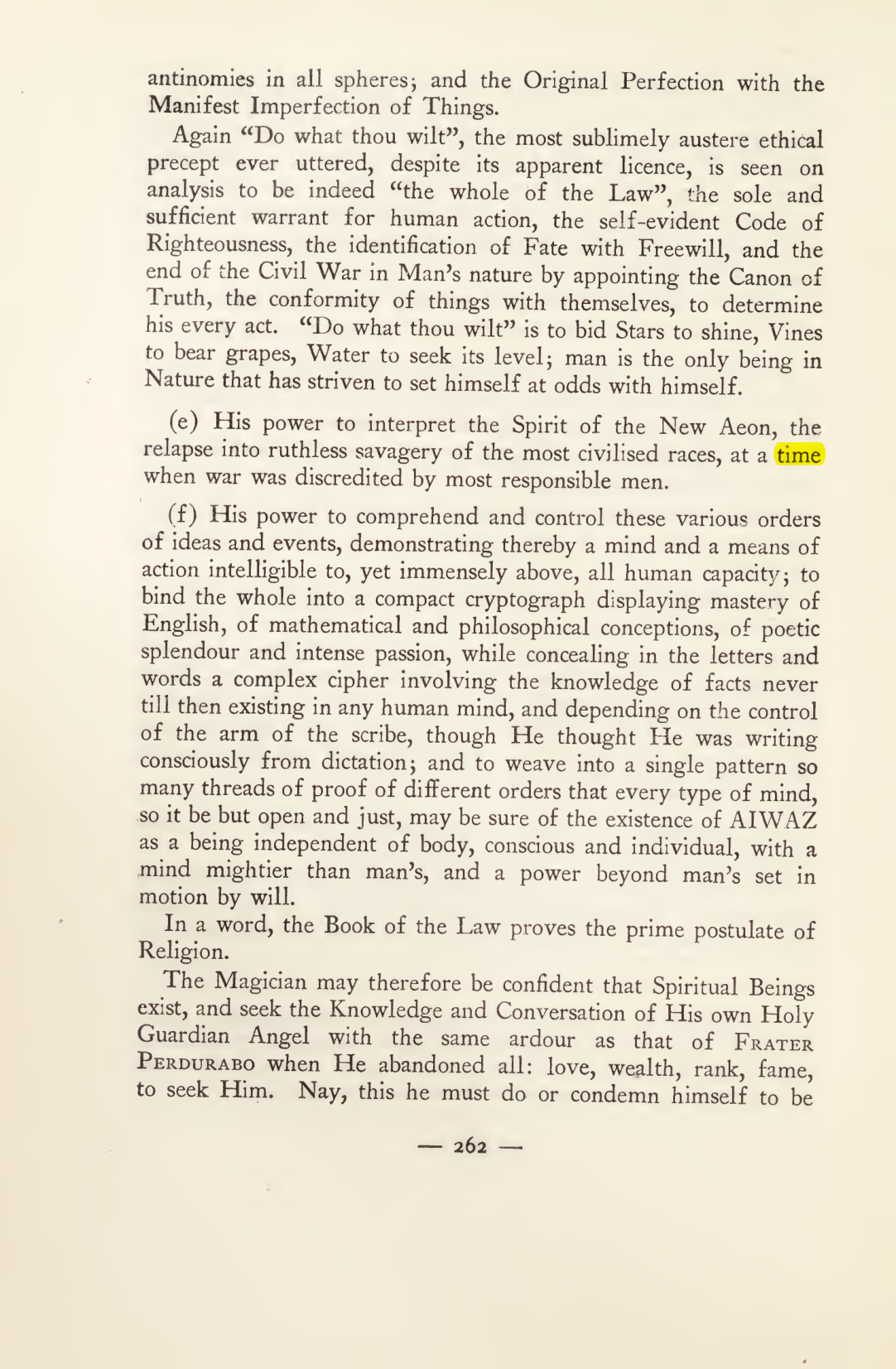 Original scan of Magick in Theory and Practice (Section 3), PDF page 58
