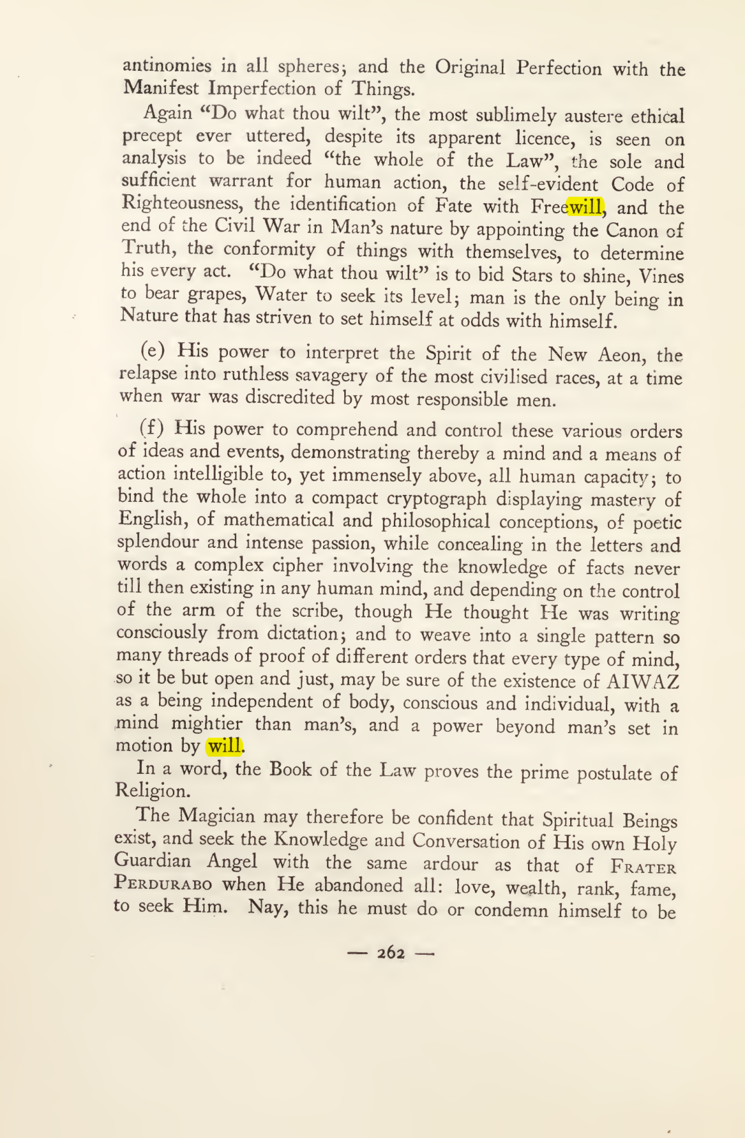 Original scan of Magick in Theory and Practice (Section 3), PDF page 58