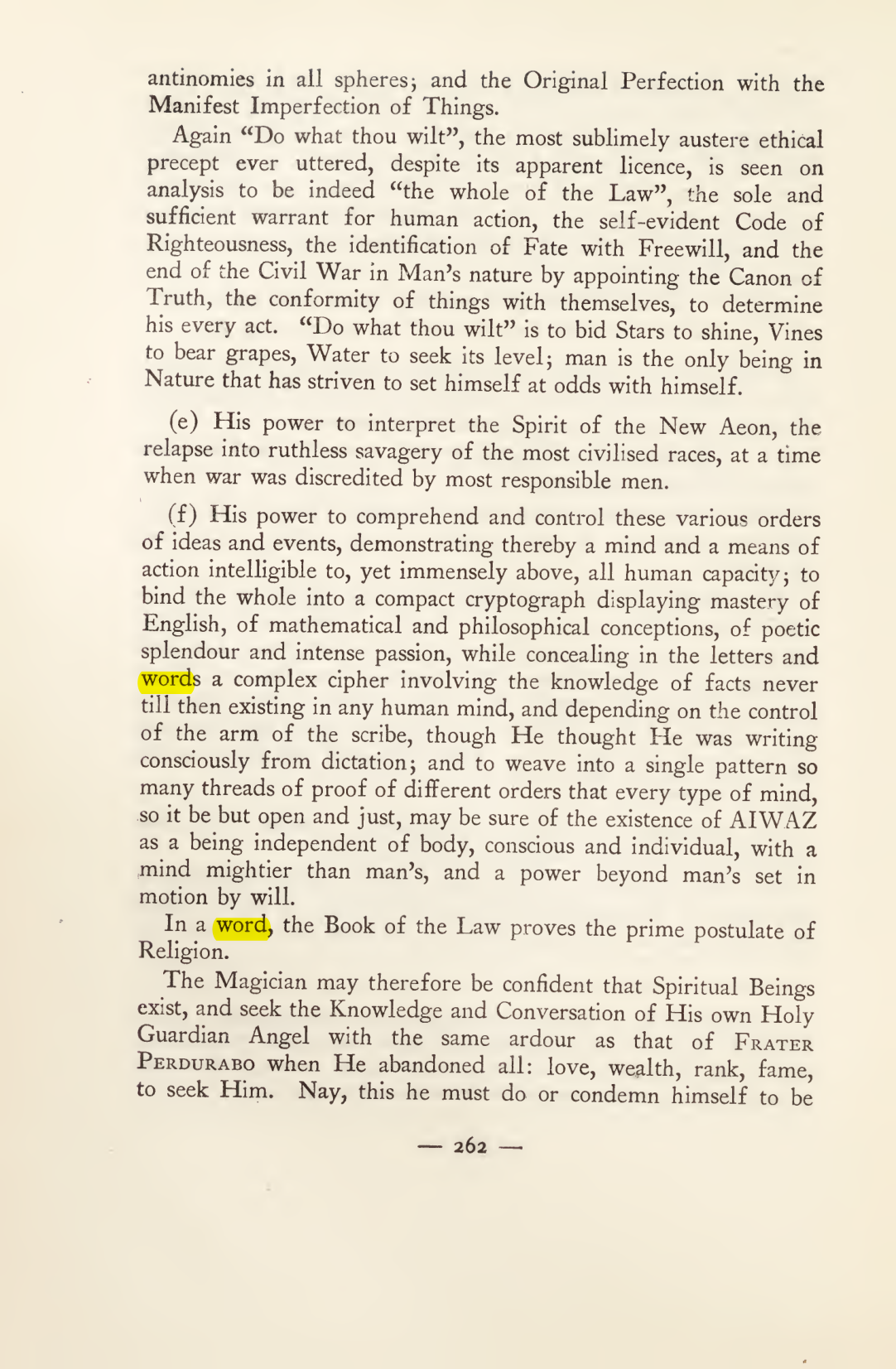 Original scan of Magick in Theory and Practice (Section 3), PDF page 58