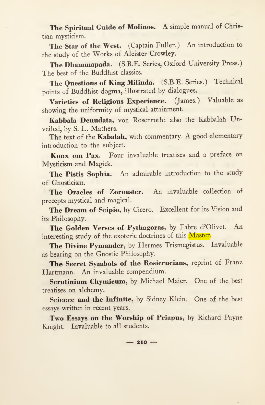 Original scan of Magick in Theory and Practice (Section 3), PDF page 6