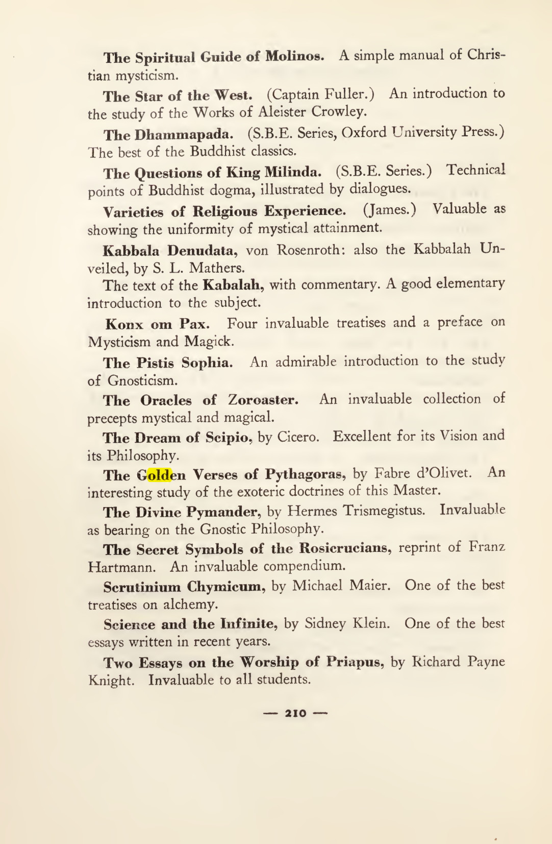 Original scan of Magick in Theory and Practice (Section 3), PDF page 6
