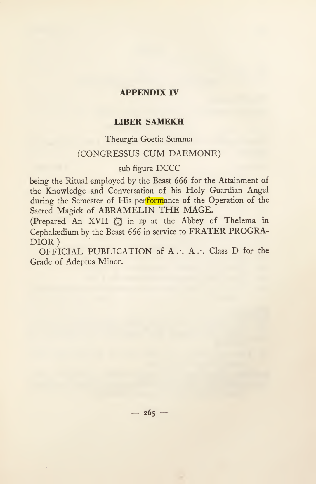 Original scan of Magick in Theory and Practice (Section 3), PDF page 61
