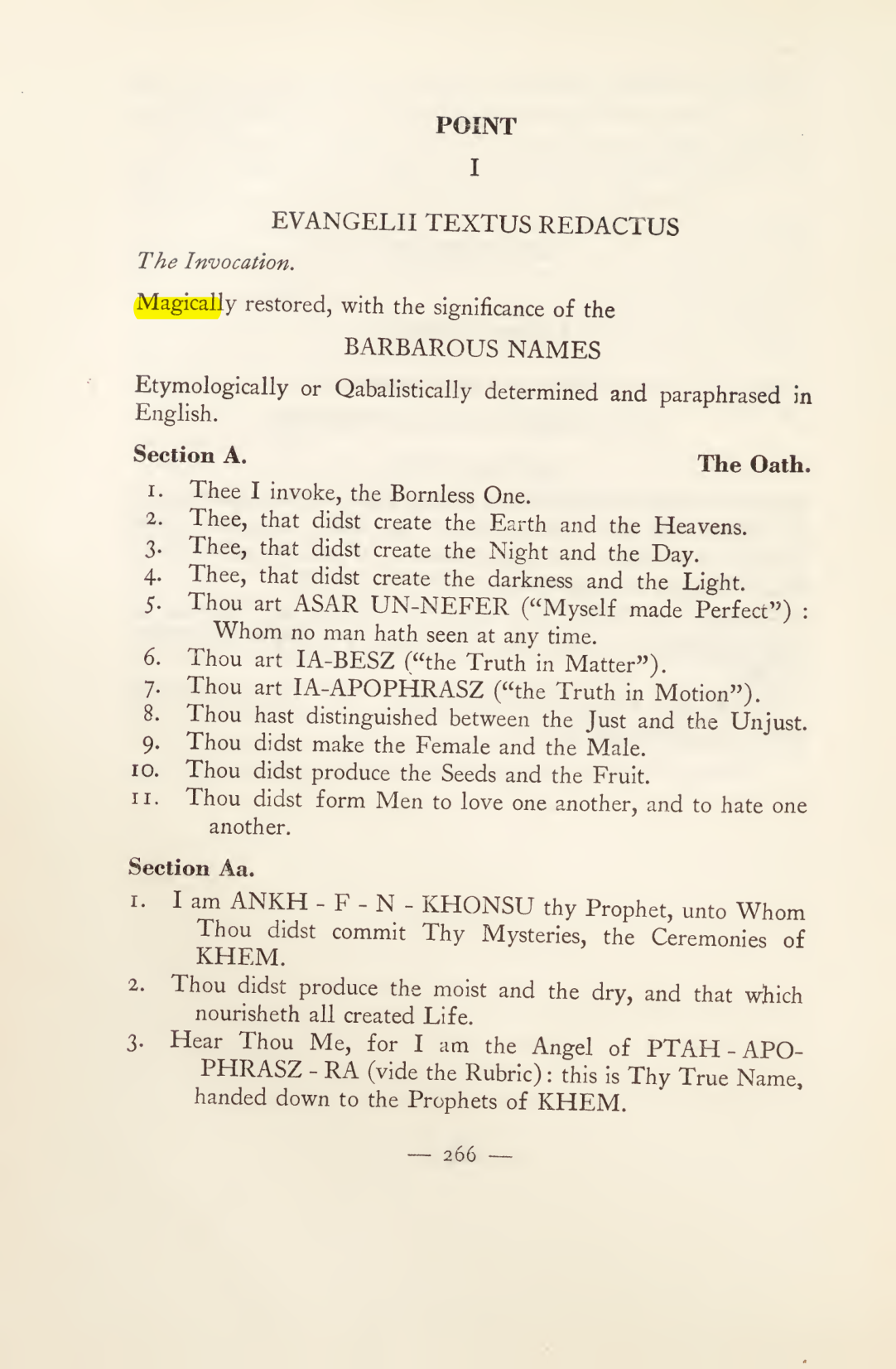 Original scan of Magick in Theory and Practice (Section 3), PDF page 62