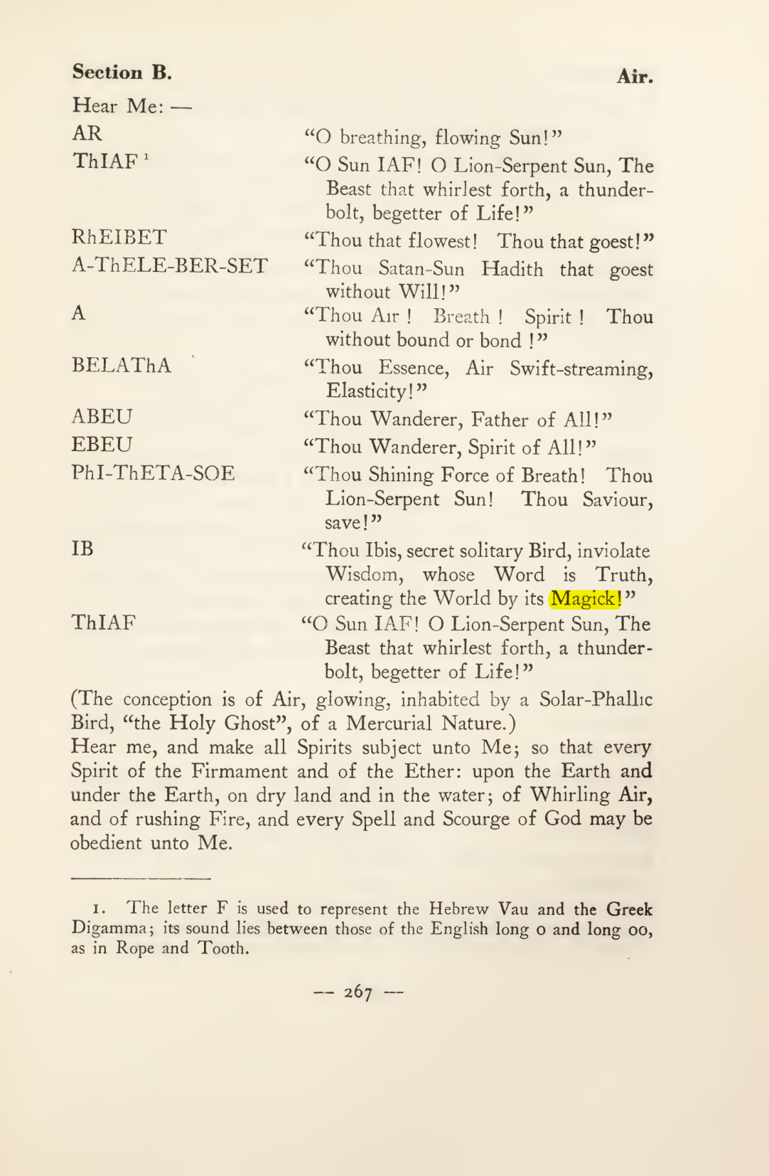 Original scan of Magick in Theory and Practice (Section 3), PDF page 63