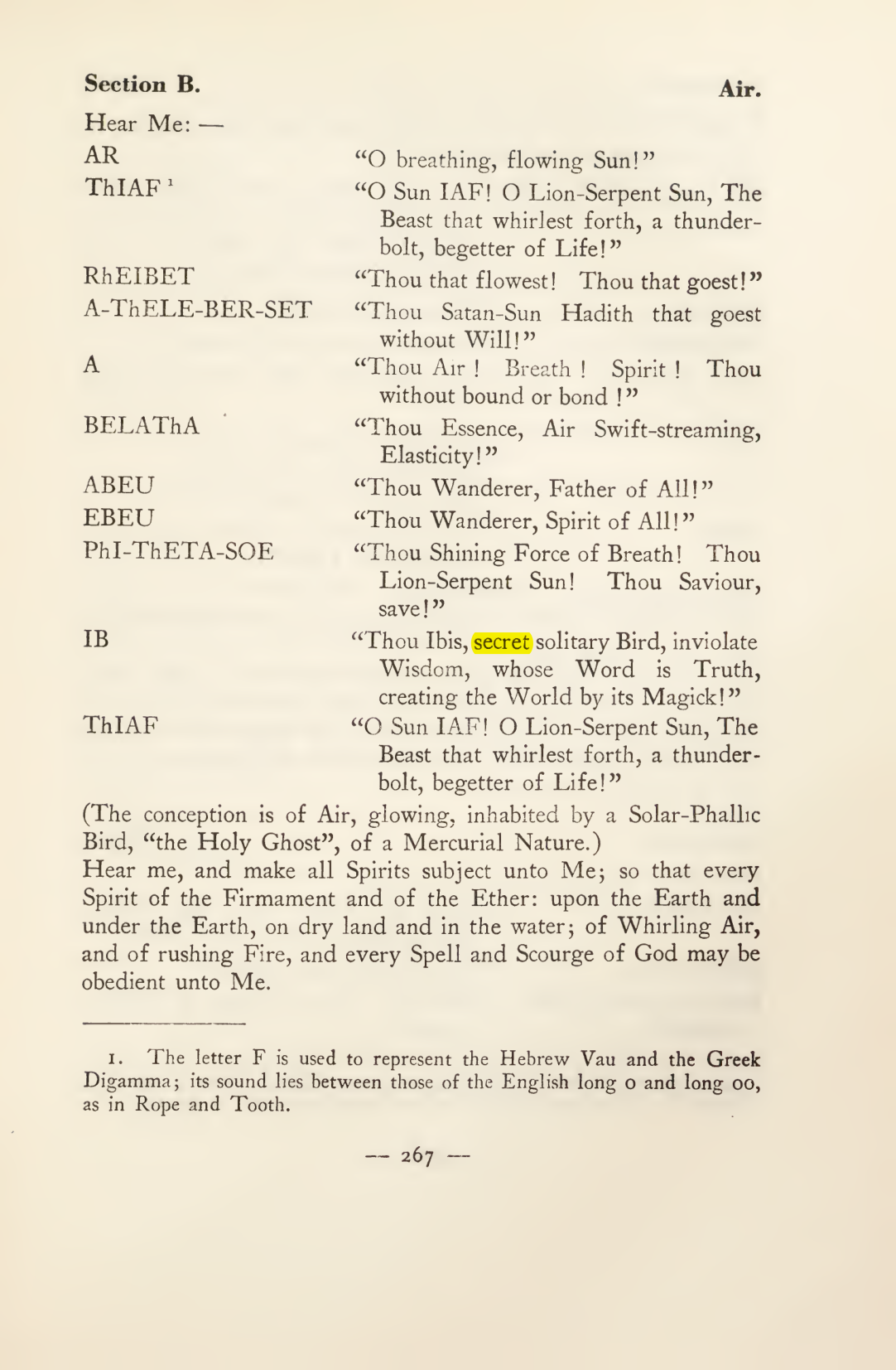 Original scan of Magick in Theory and Practice (Section 3), PDF page 63